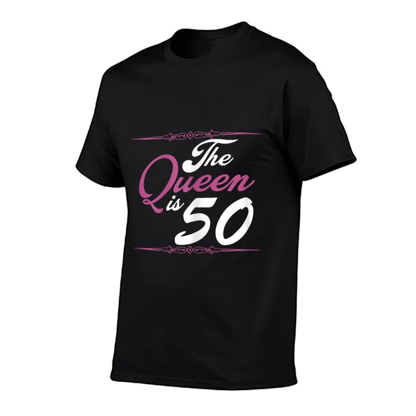 50th Birthday - The Queen Is 50! High-quality Stitching T-Shirt