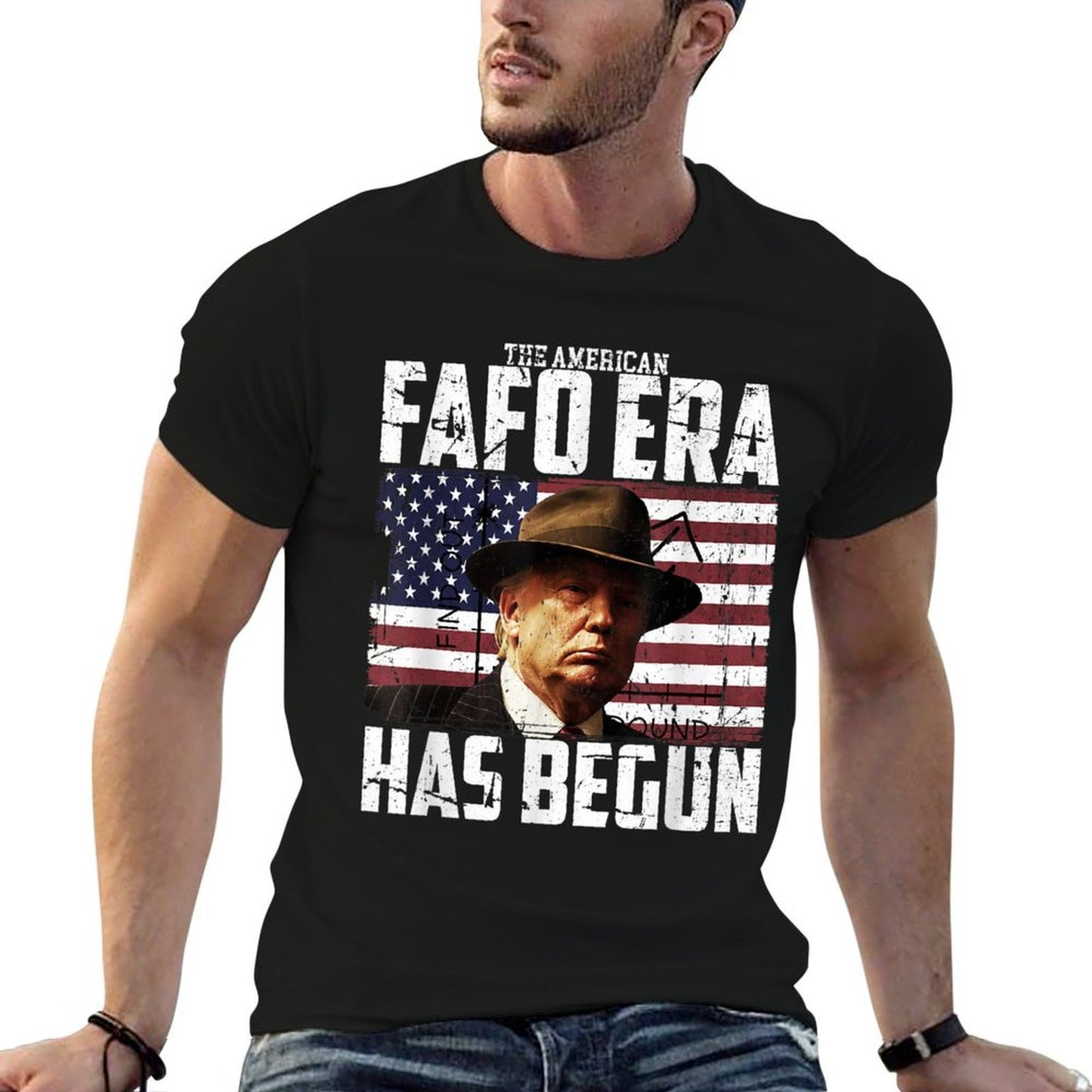 Donald Trump The American FAFO Era Around And Find Out Pres Odor-resistant T-Shirt