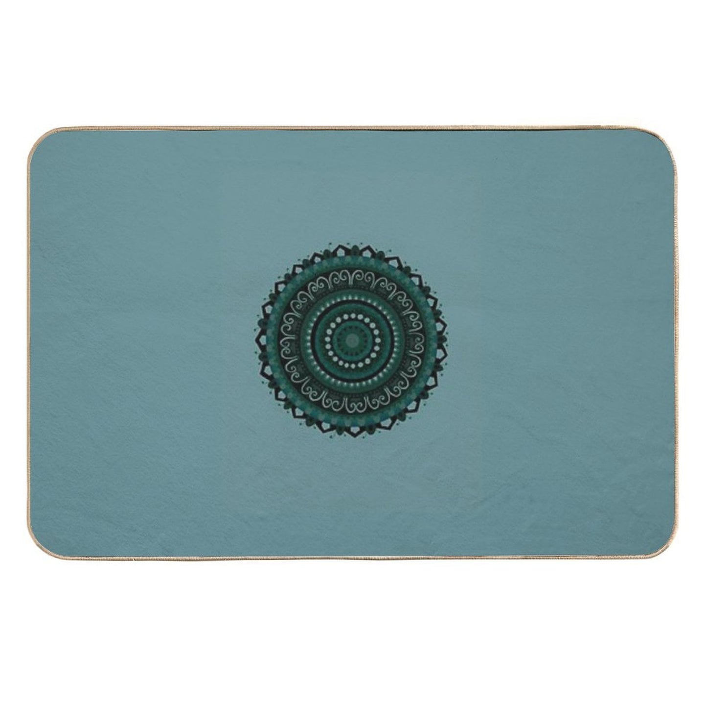 Mandala Art High-Traffic Bath Mat