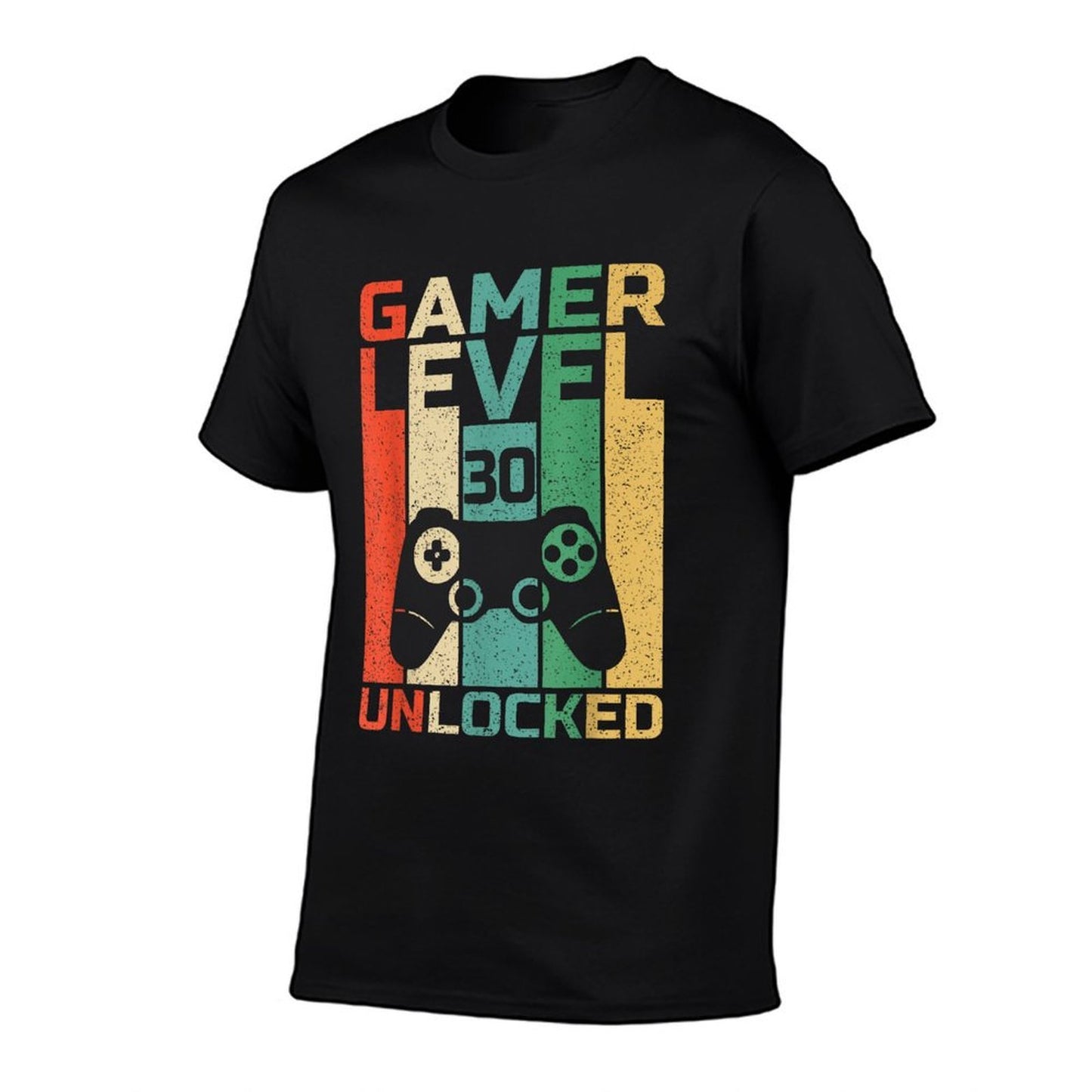 30th Birthday Gamer T Level 30 Unlocked Gamer Birthday Comfortable T-Shirt