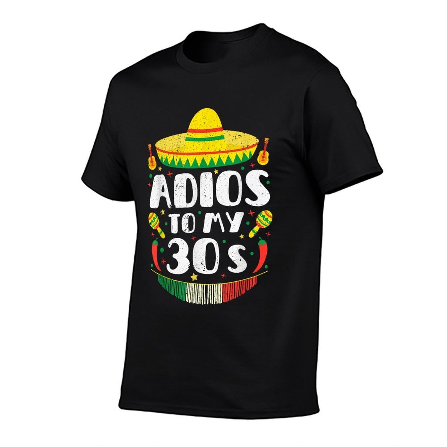 40th Birthday Cinco De Mayo Adios To My 30s Fiesta Cotton T-Shirt