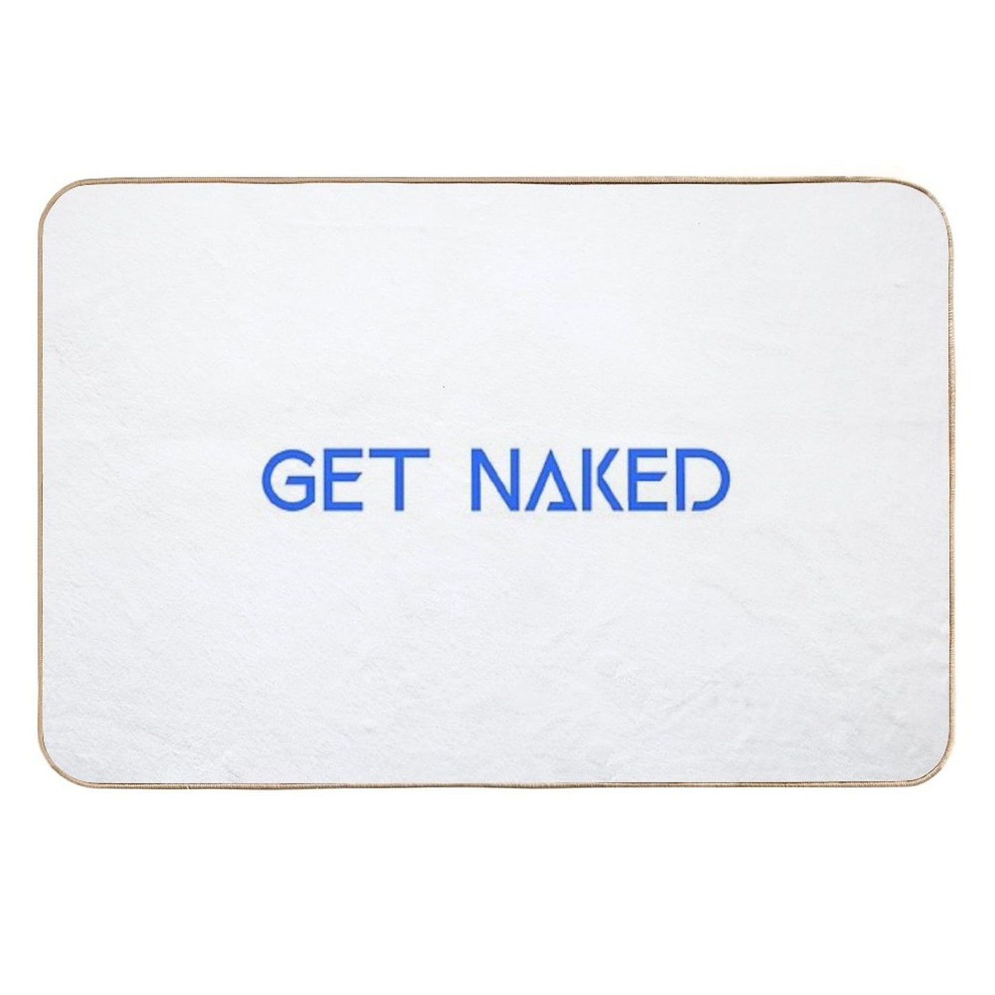 Funny Get Naked Multi-Purpose Bath Mat