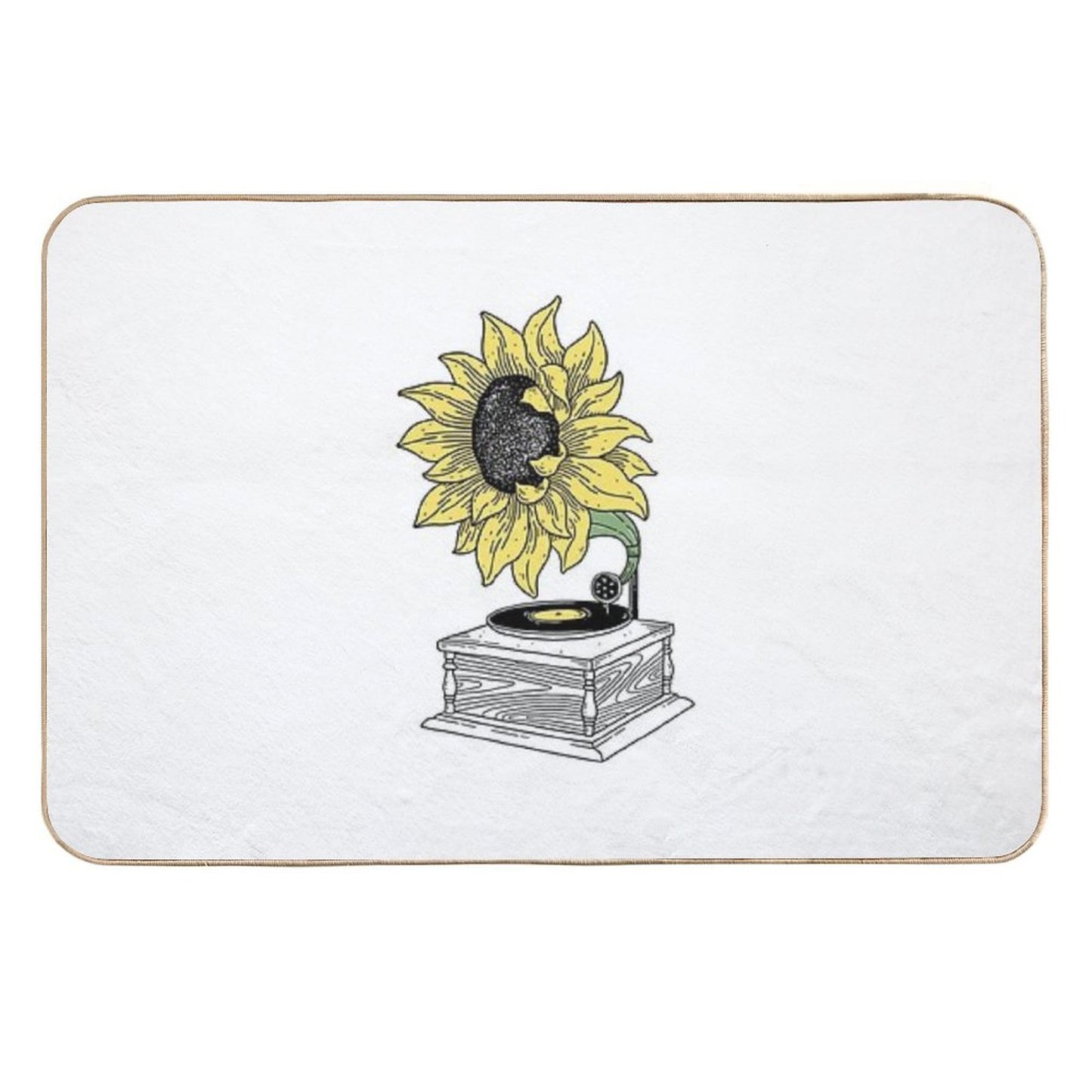 Singing in The Sun Fade-Resistant Bath Mat