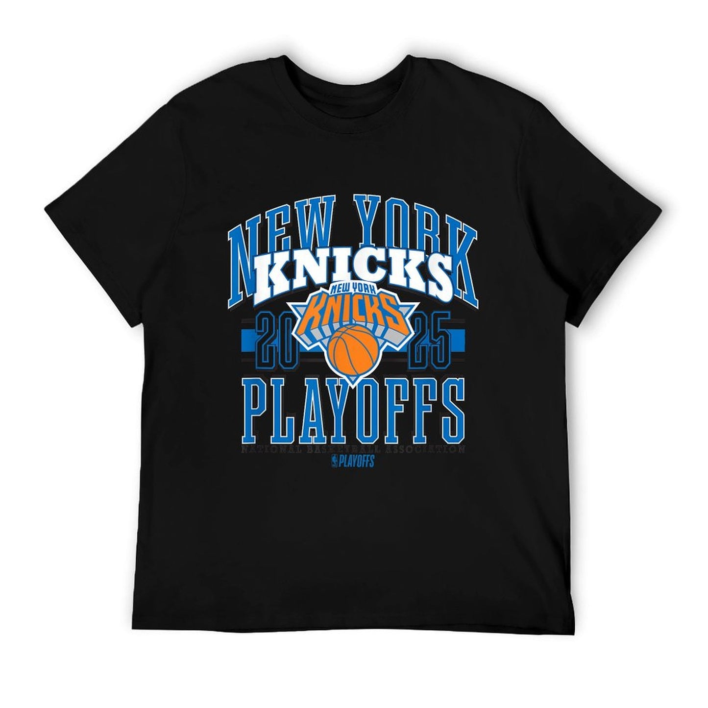 NBA Official New York Knicks 2025 Playoffs Showtime Lightweight T-Shirt