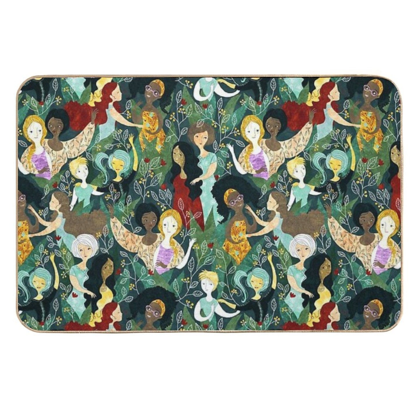 Sisterhood Repositionable Bath Mat
