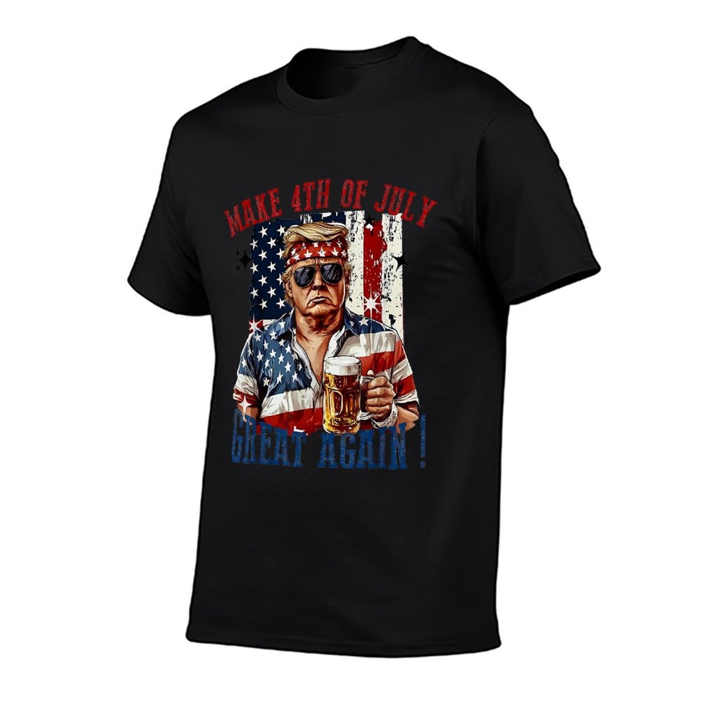 Trump Make 4th of July Great Again Moisture-wicking T-Shirt