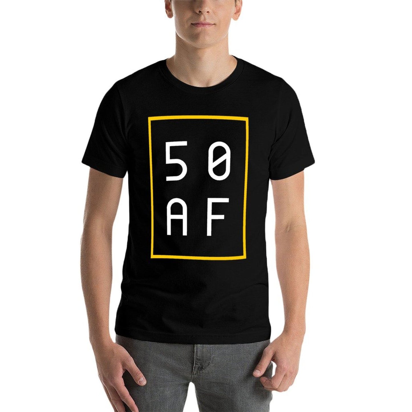 50 AF - 50th Birthday for Men And Women Vintage-inspired T-Shirt