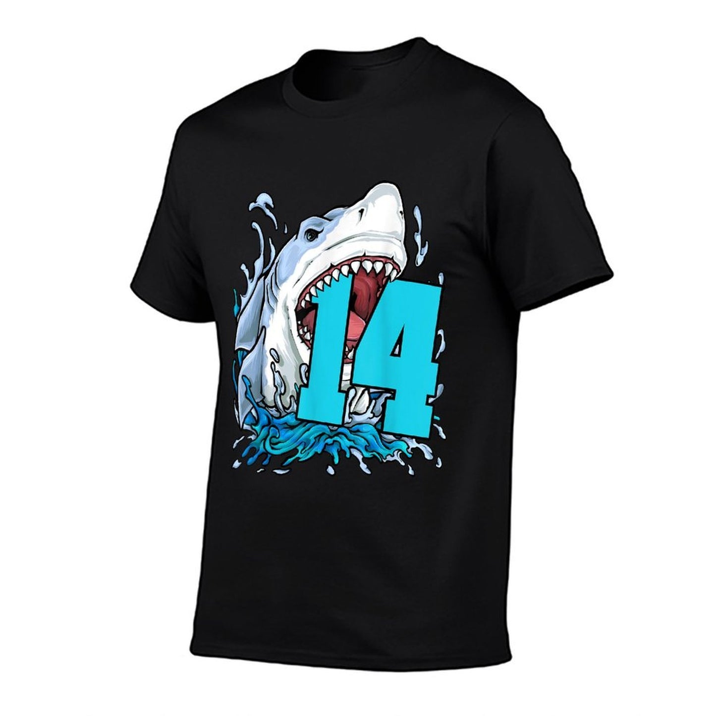 Shark Shark Lover 14th Birthday Comfortable T-Shirt