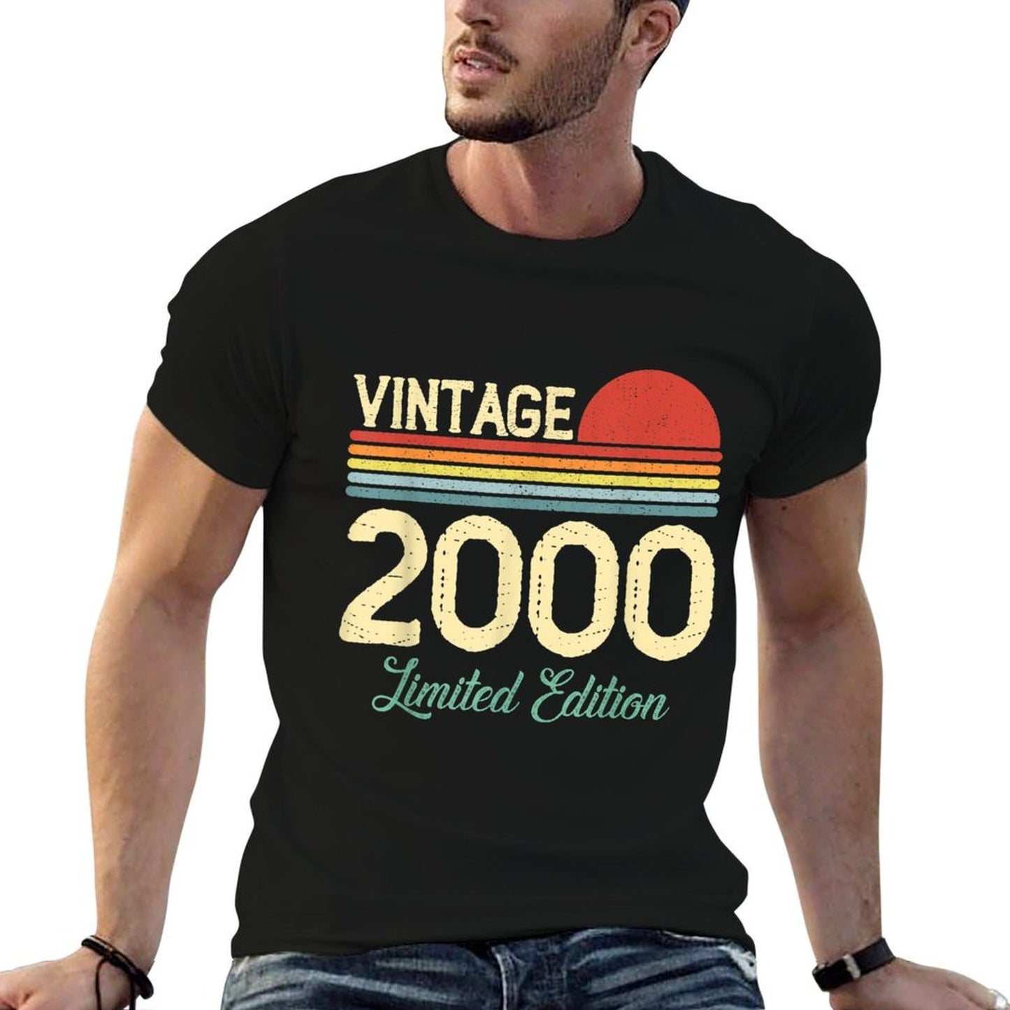 22 Years Old Vintage 2000 Classic Happy 21st Birthday Lightweight T-Shirt