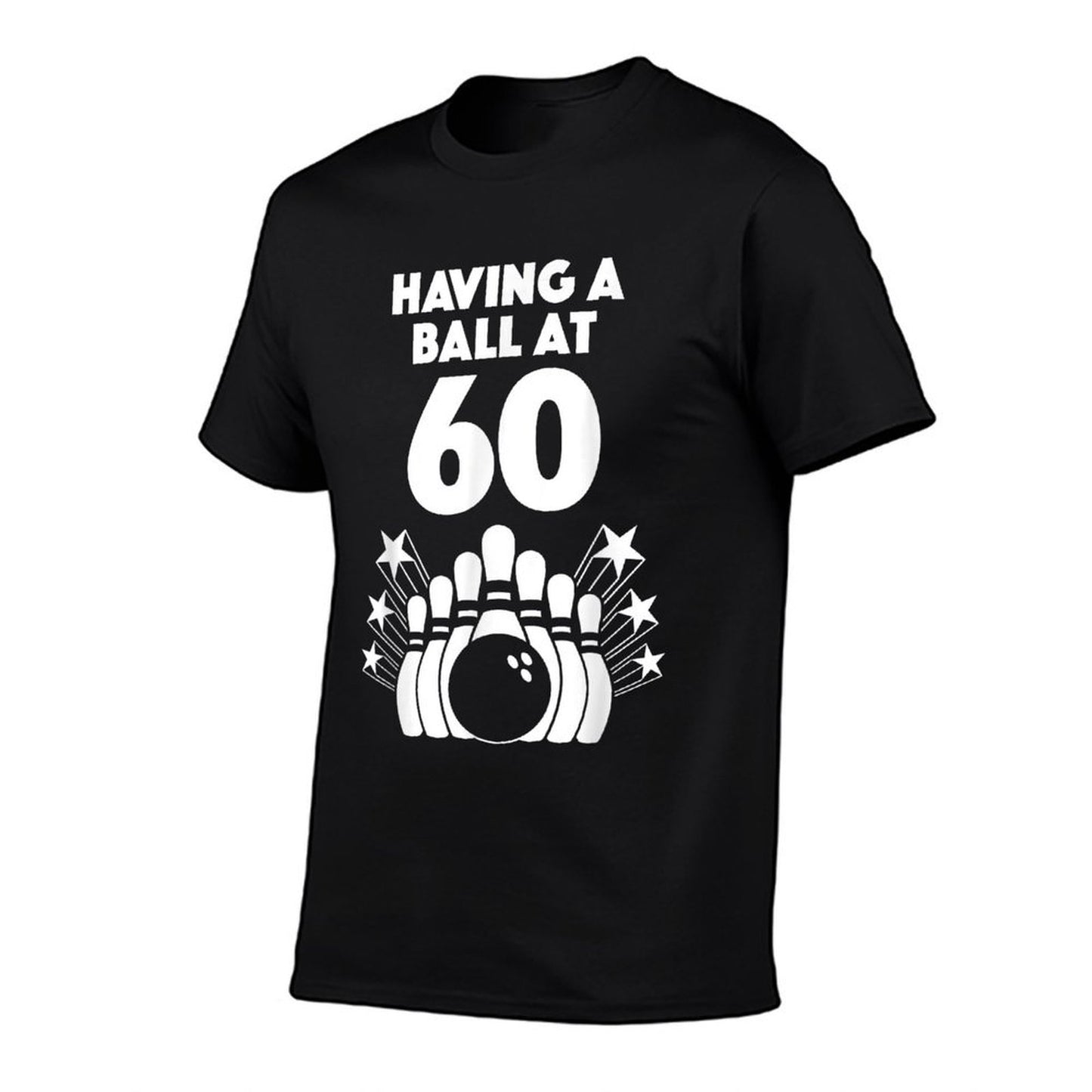 60 Year Old Bowler Bowling Having A Ball 60th Birthday Breathable T-Shirt