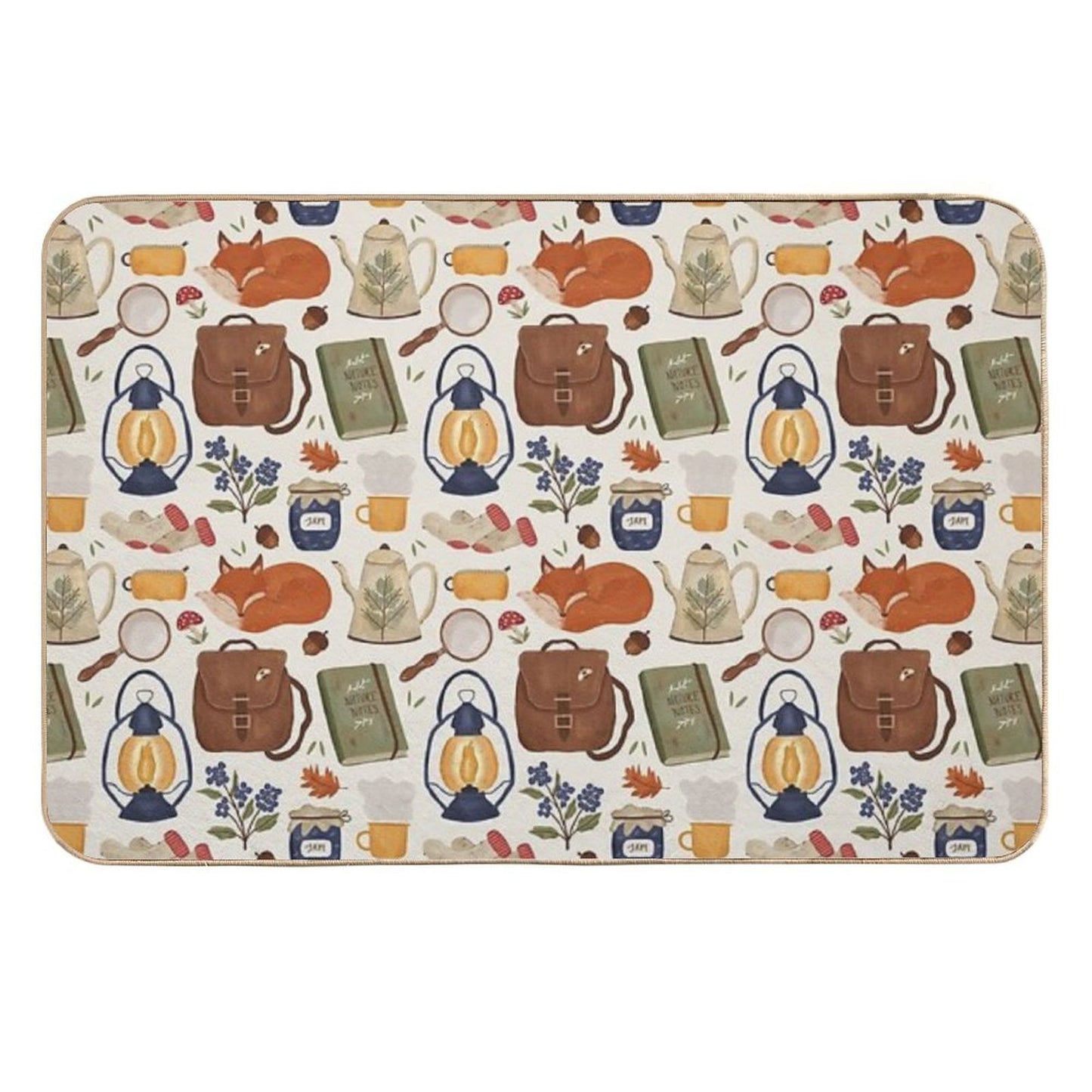 Woodland Wanderings Odorless Bath Mat