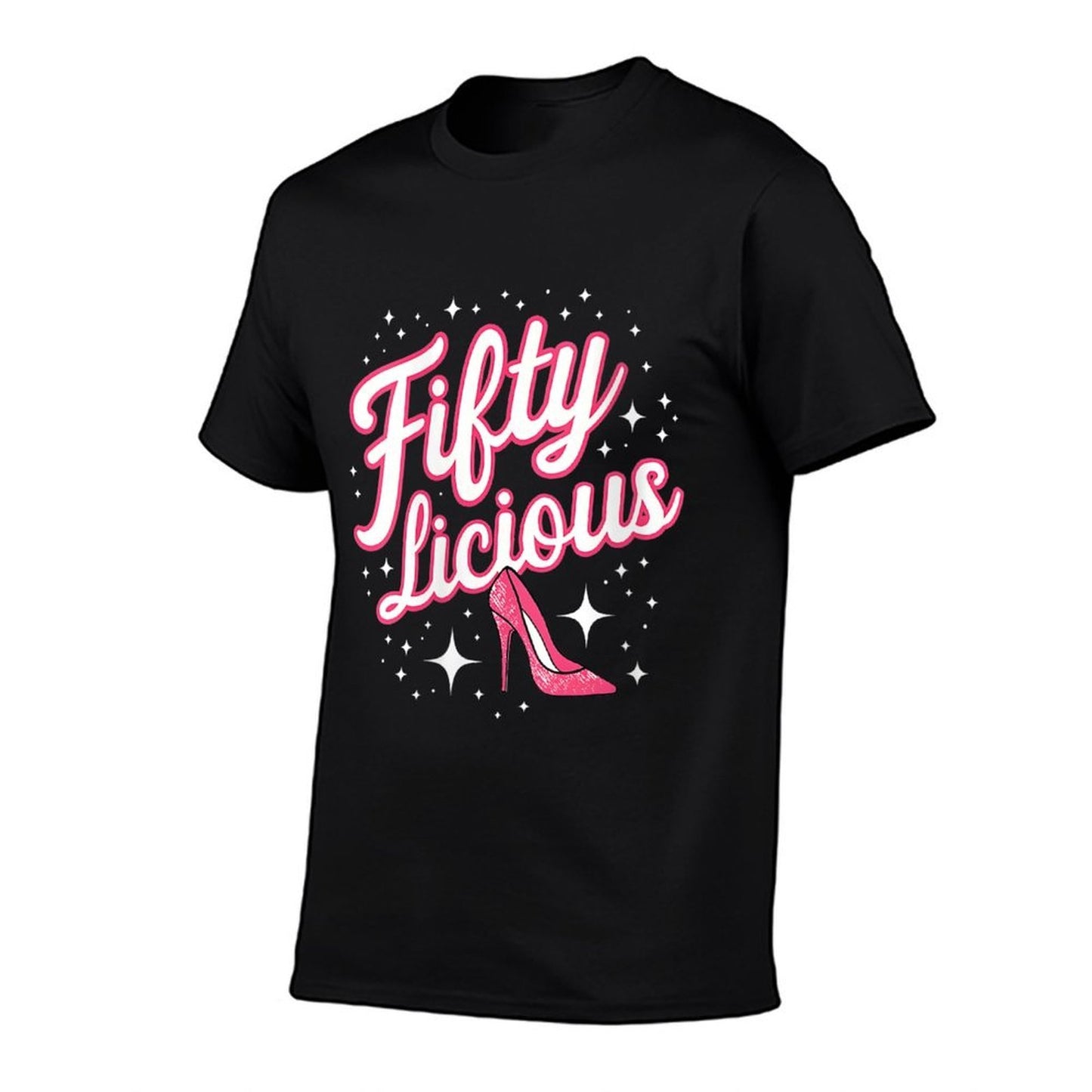 Womens Fifty-licious Squad Matching 50th Birthday Fiftylicious Summer-ready Fabric T-Shirt
