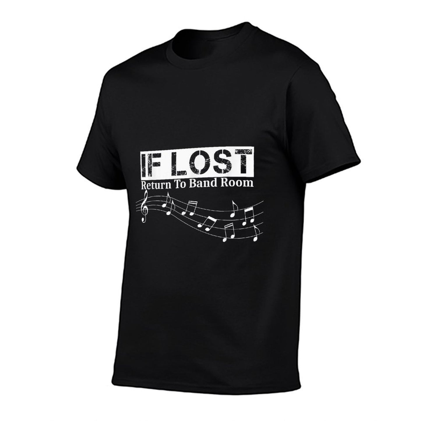 If Lost Return To Band Room Funny Marching Band Quick-drying T-Shirt