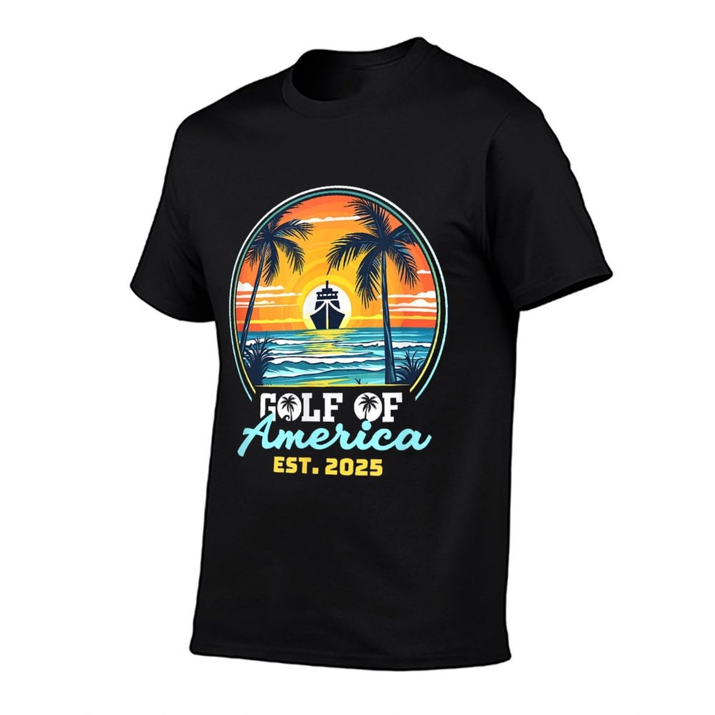 Funny USA America Shirt Gulf Of Us America Est 2025 Eco-friendly Material T-Shirt