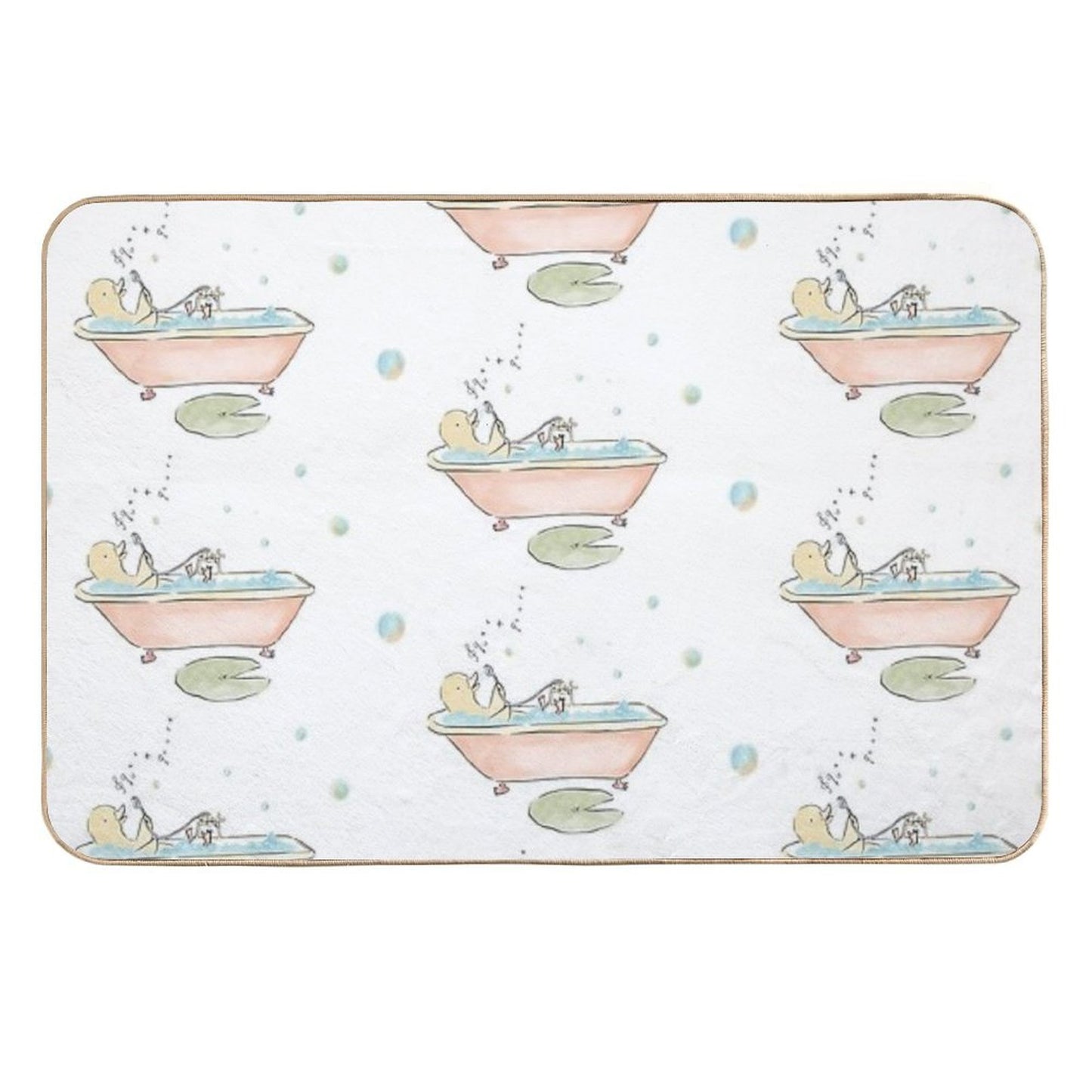 Duck Bath Time Odorless Bath Mat