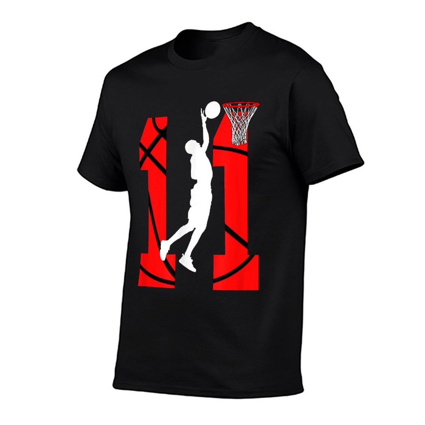 11 Years Old 11th Birthday Boy Basketball Lovers Eco-friendly Material T-Shirt