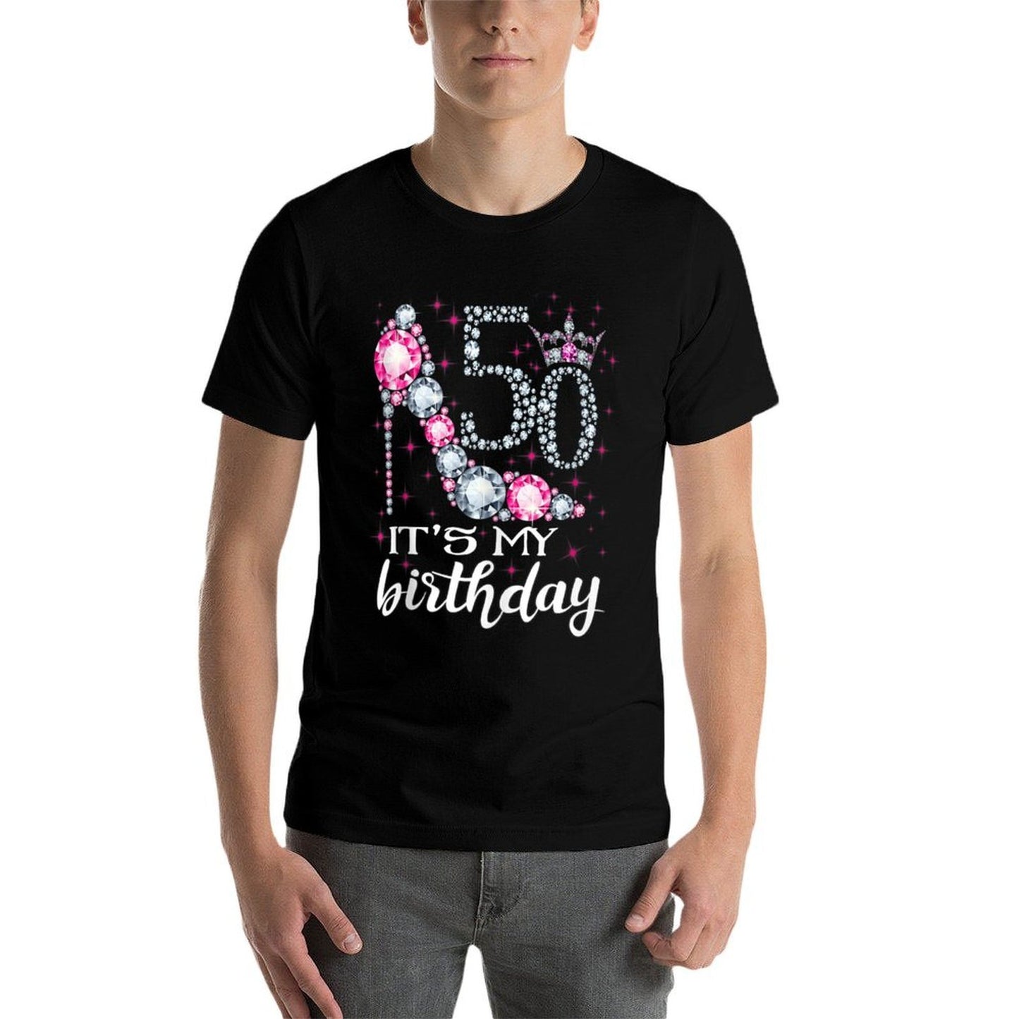 50 It's My Birthday 1970 50Th Birthday Gift For Womens Graphic-printed T-Shirt