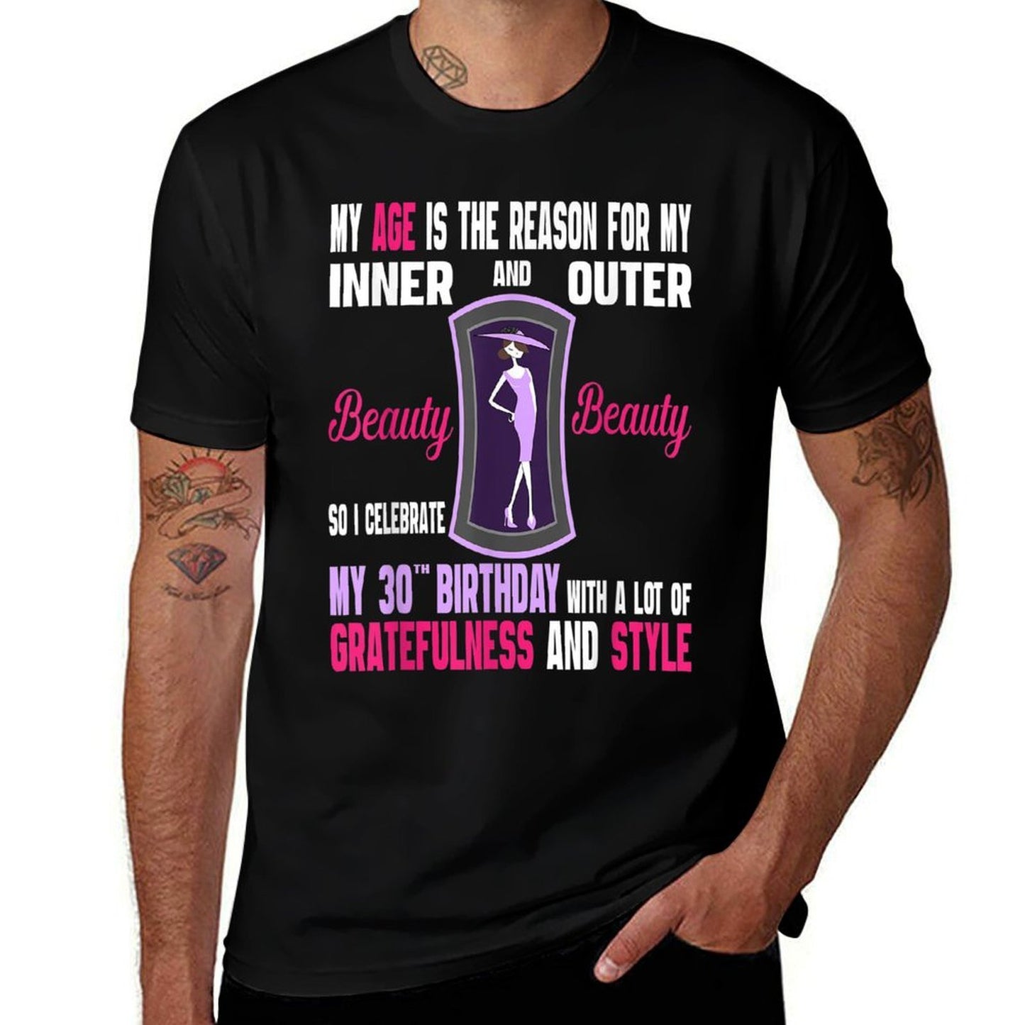 30 Year Old Women Fabulous Bday 1991 - Girls 30th Birthday Durable T-Shirt