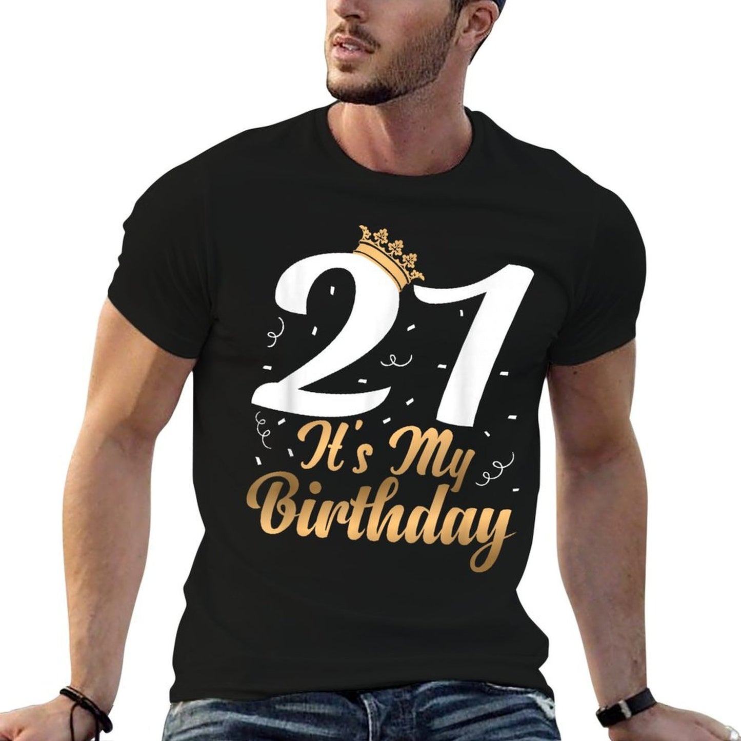21 It's My Birthday Party Celebrate 21St Birthday Lightweight T-Shirt