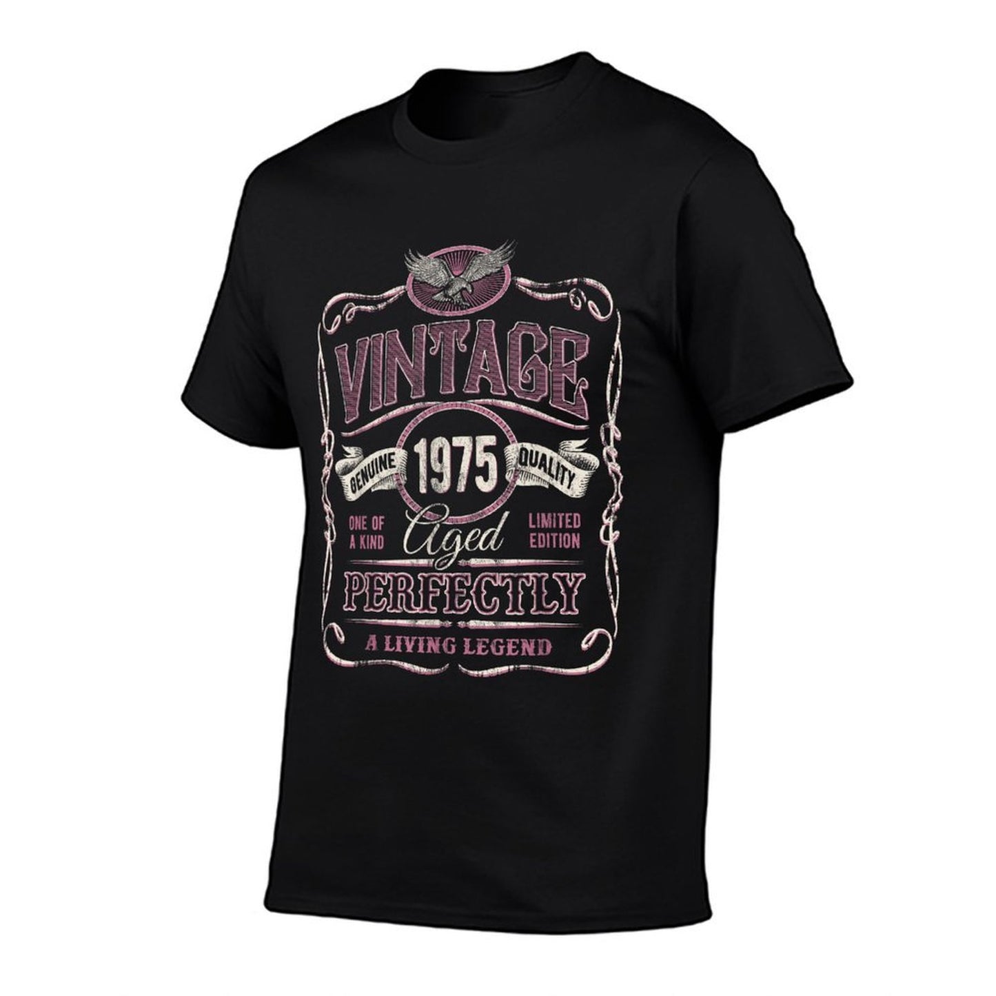 Vintage Born In 1975 Classic 50th Birthday Lightweight T-Shirt