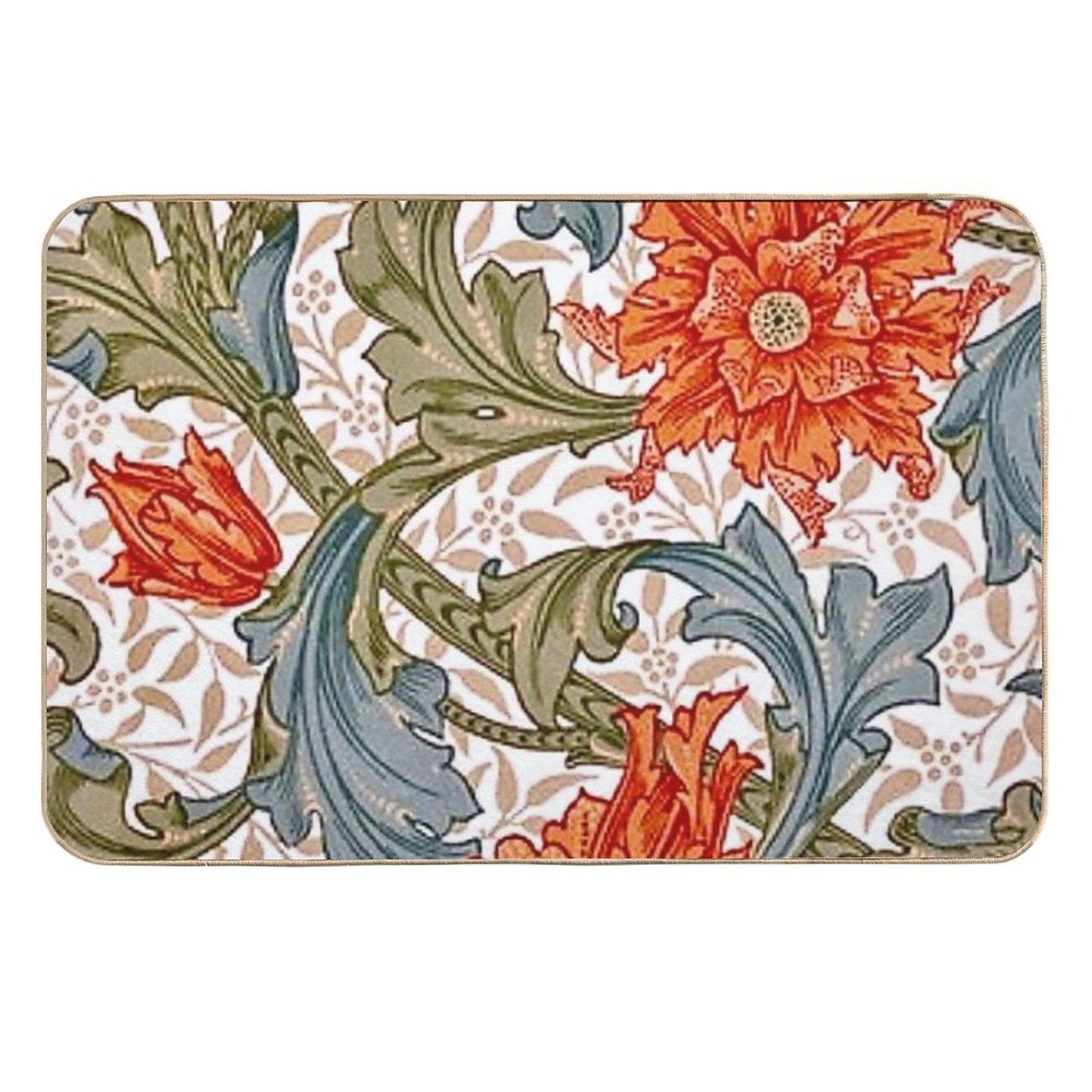William Morris Single Stem Rapid-Drying Bath Mat