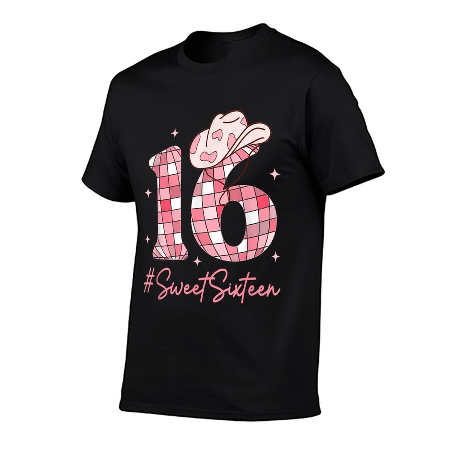16 Sweet Sixteen Western Rodeo 16th Birthday Girln Polyester Blend T-Shirt