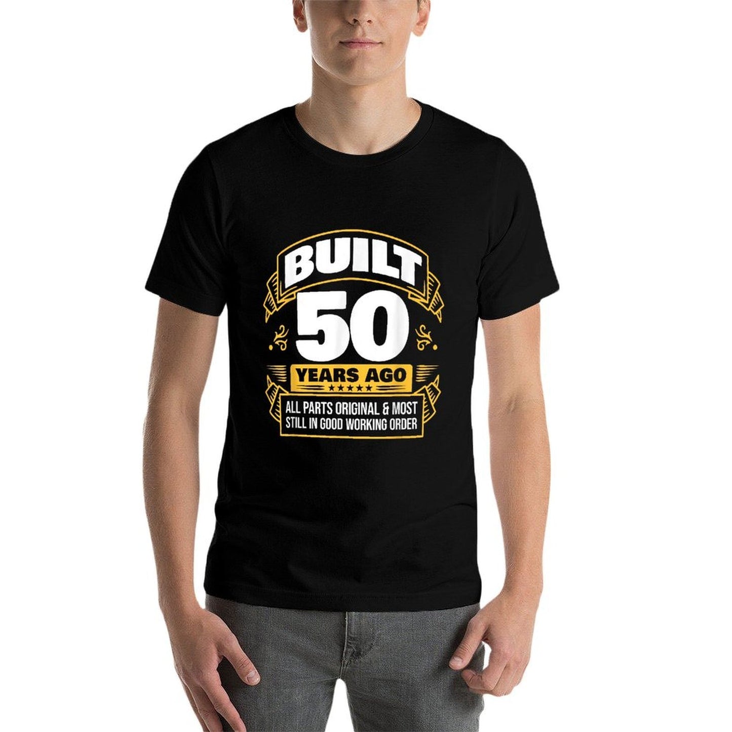 50th Birthday Summer-ready Fabric T-Shirt