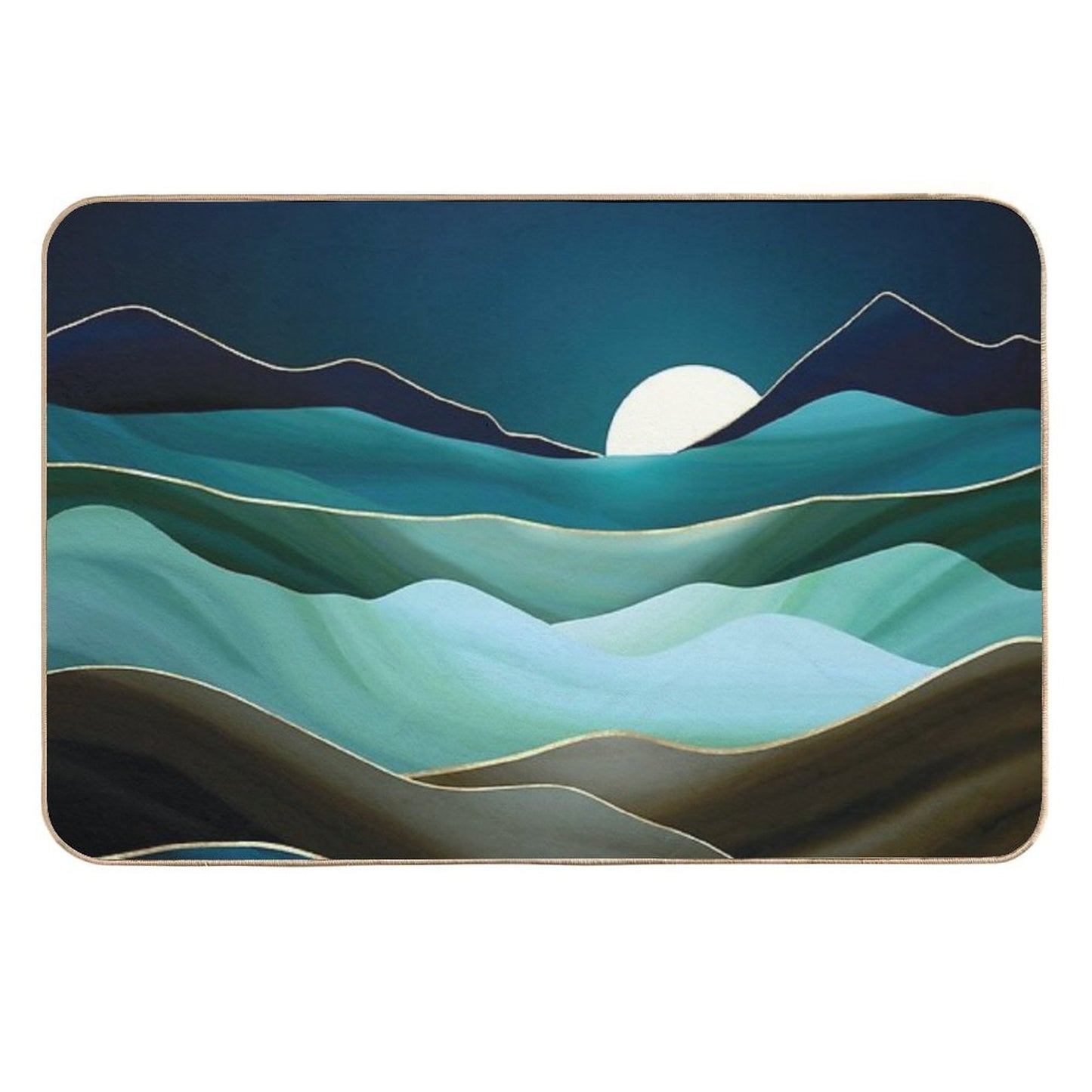 Moonlit Vista Long-Lasting Bath Mat