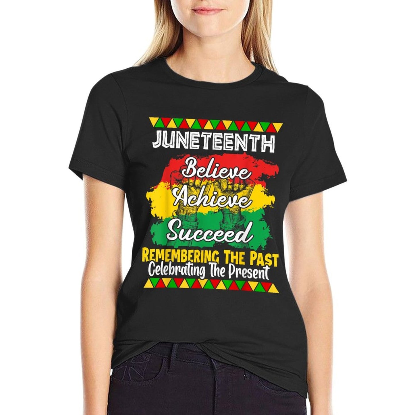 Juneteenth Is My Independence Day Black Pride Vintage-inspired T-Shirt
