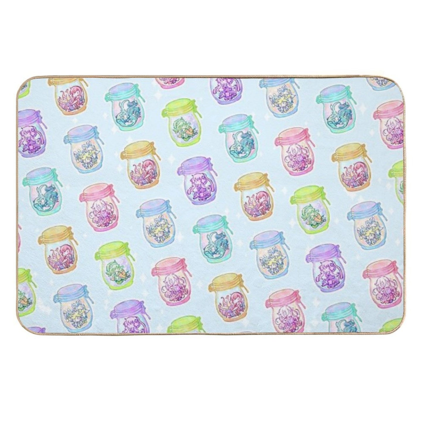 Infinite Jaroids! Easy To Clean Bath Mat