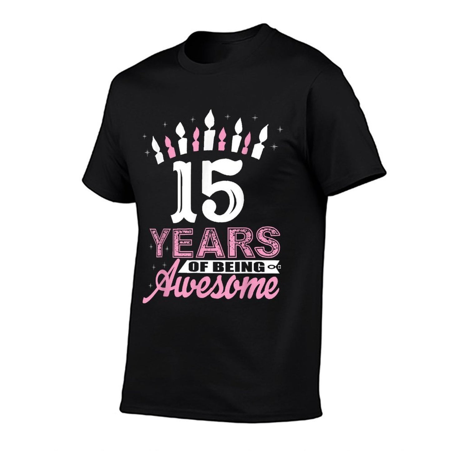 15 Years Old 15th Birthdays For Girls - Candle Gift Classic T-Shirt
