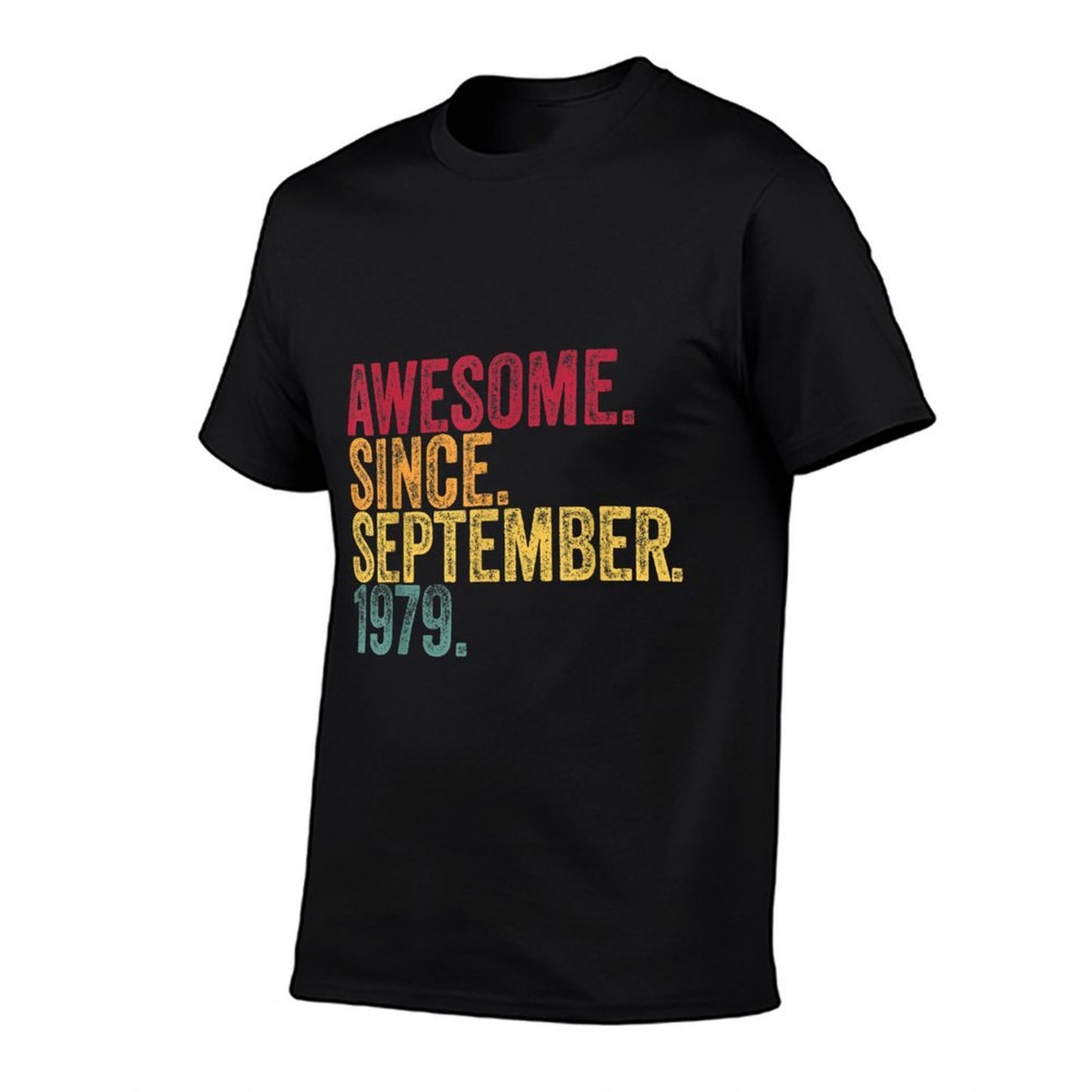 40th Birthday Gifts Funny Born in September 1979 Mens Womens Durable T-Shirt