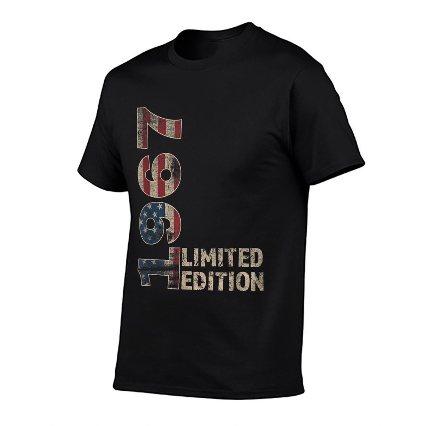 58th Birthday Gift Men Vintage Born 1967 Turning 58 Year Old High-quality Stitching T-Shirt
