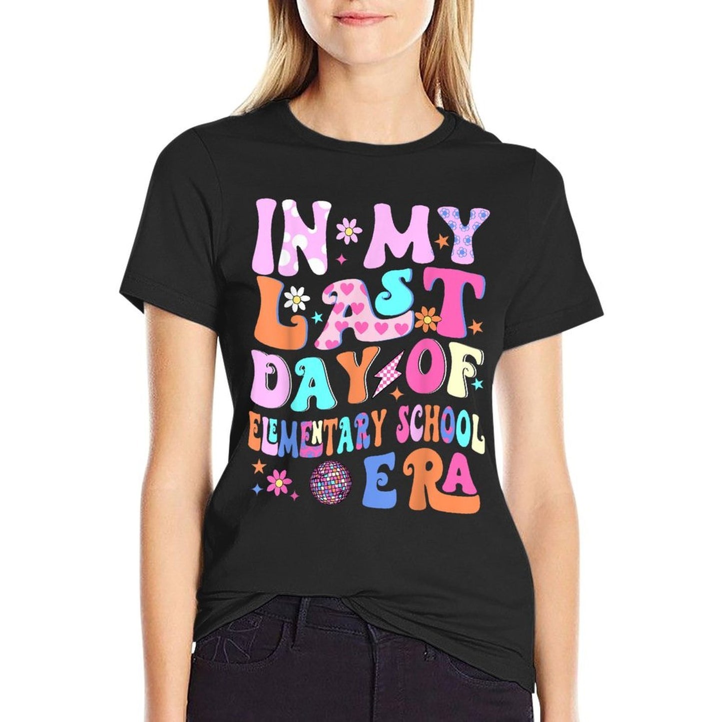 In My Last Day Of Elementary School Era Kids Graduation Gift Breathable T-Shirt
