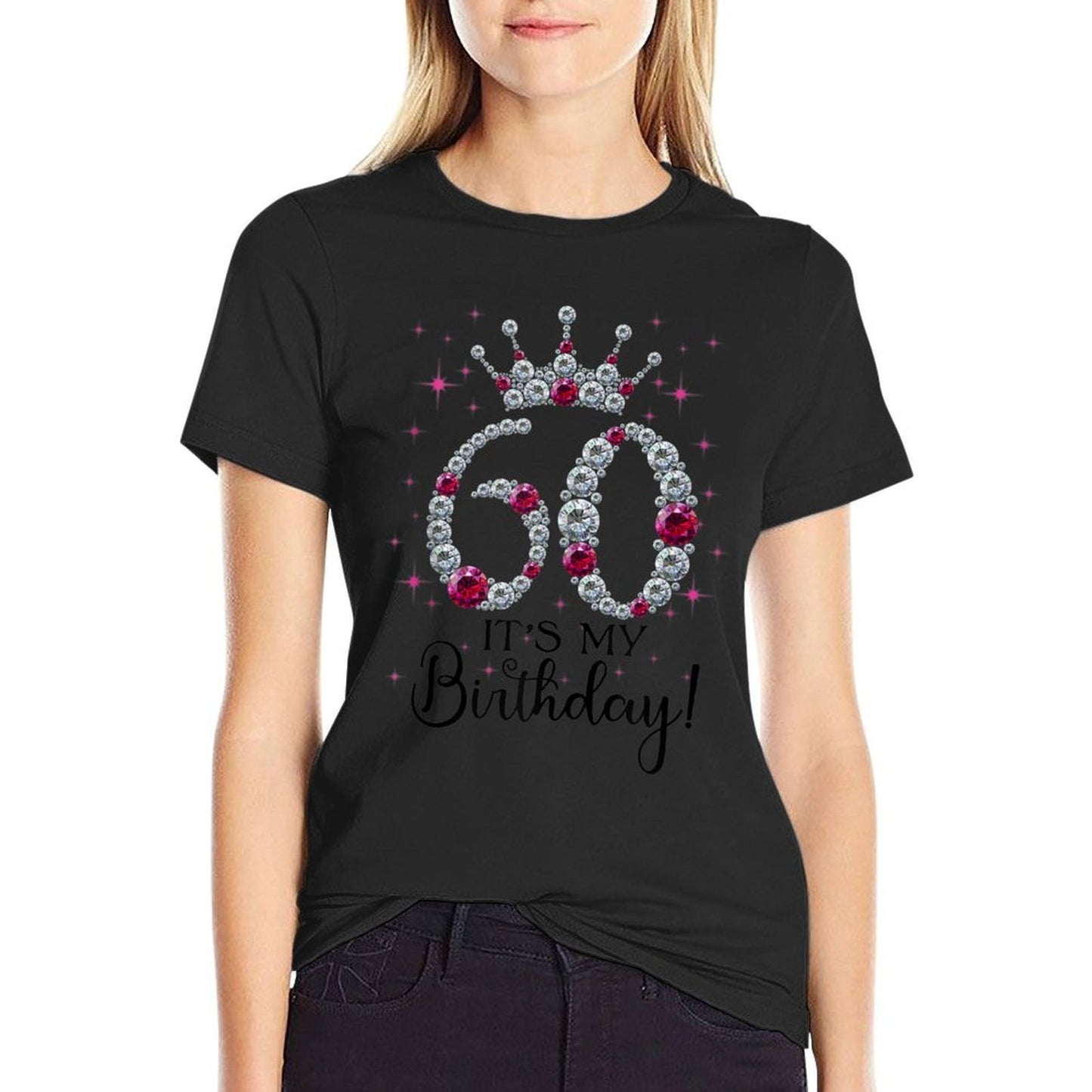 60 Years Old It's My Birthday Women 60th Birthday Funny Relaxed-fit T-Shirt