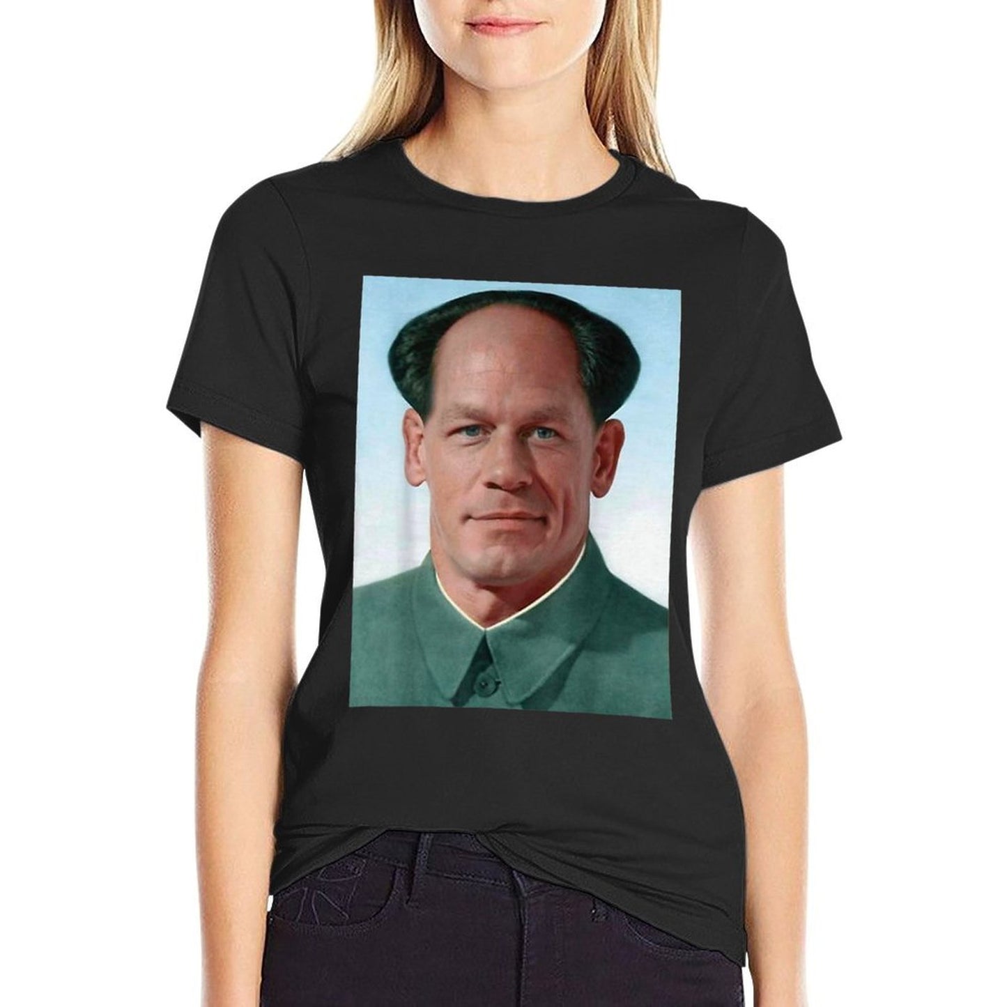 Bing Chilling John Xina Chinese Funny Meme Trendy Pattern T-Shirt