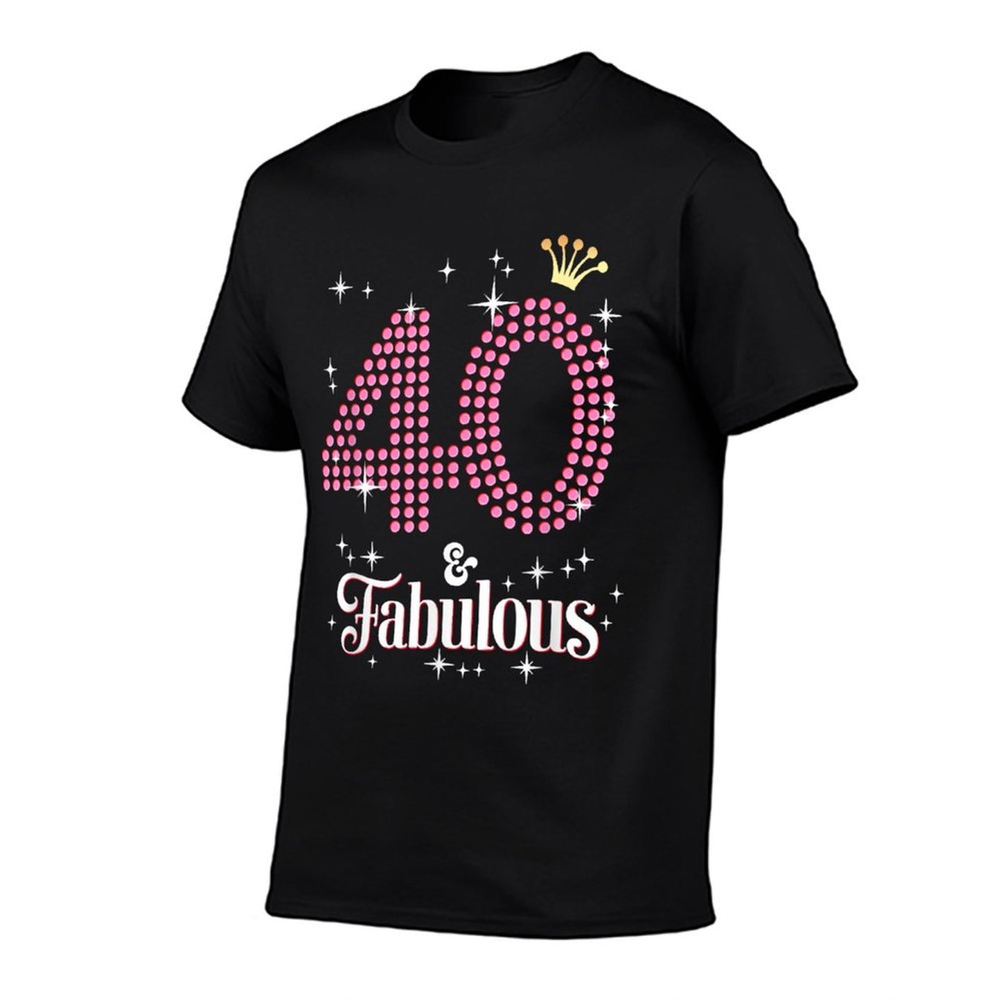Womens 40 & Fabulous 40th Birthday Celebration For Ladies Easy-care T-Shirt