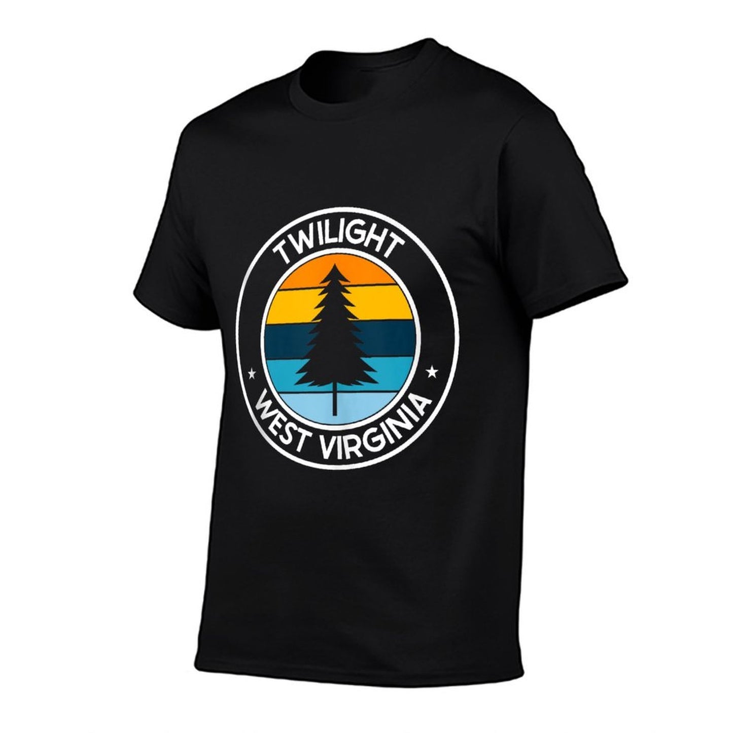 Twilight West Virginia WV USA City Pride Retro Sunset Comfortable T-Shirt