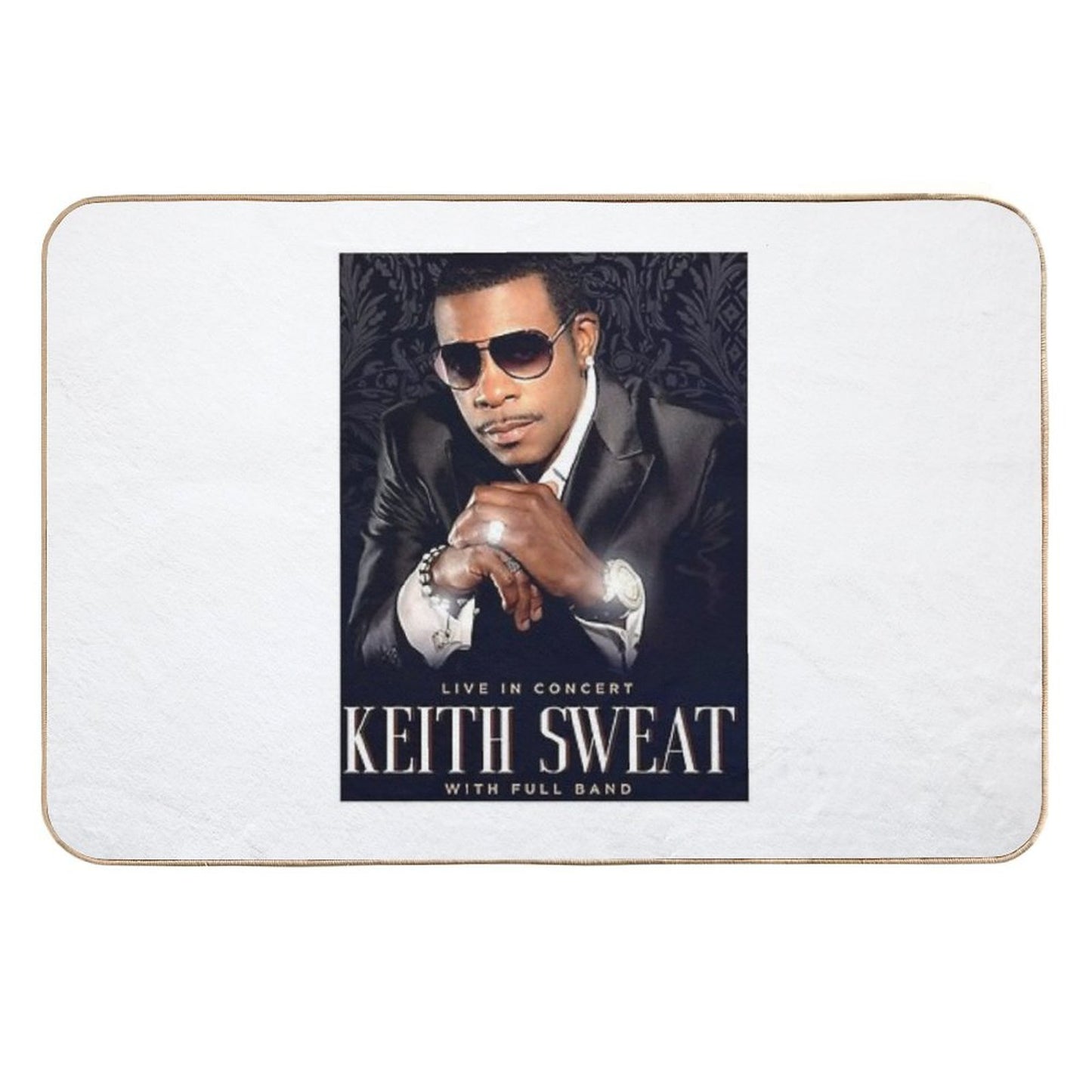 Keith Luwing Manis Sweat Gulaa Anti-Trip Bath Mat