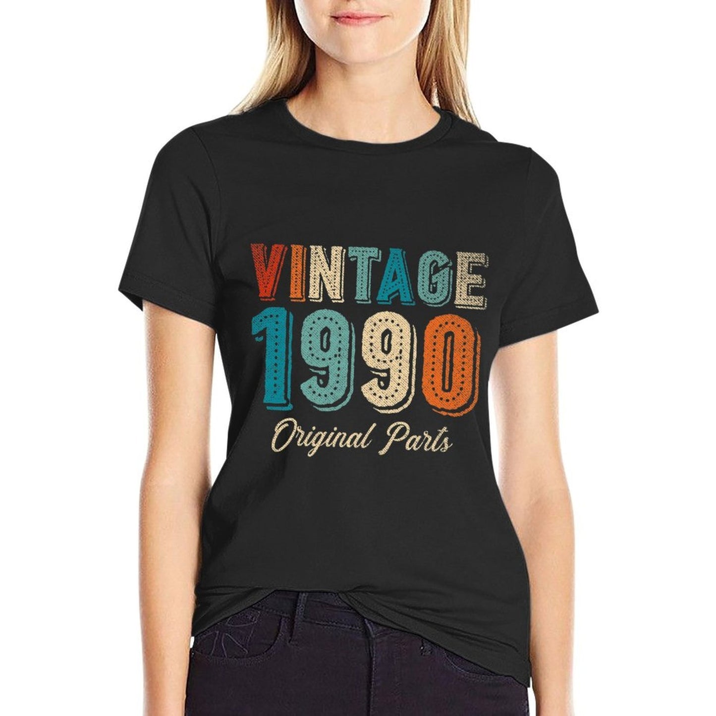 30th Birthday - Original Parts Vintage 1990 Premium Affordable Price T-Shirt
