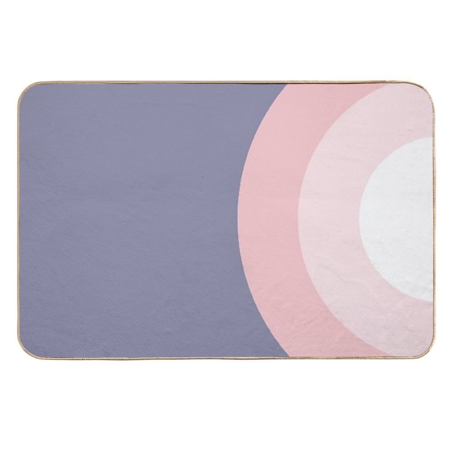 MAT - Pink Circle Repositionable Bath Mat