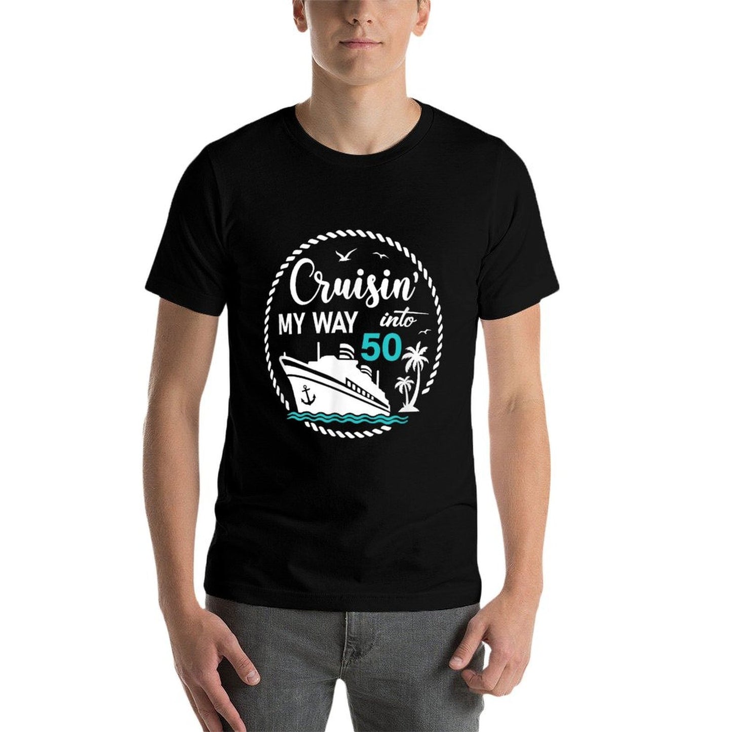 Cruising 50th Birthday Durable T-Shirt