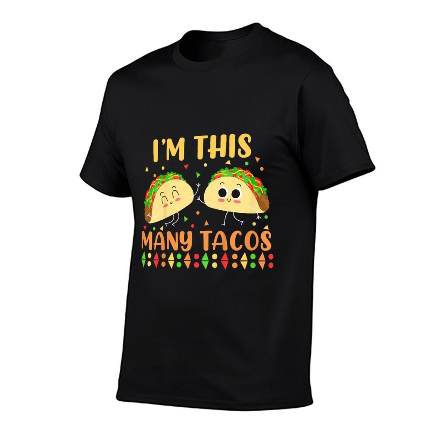 I'm This Many Tacos Second Birthday Party Cinco De Mayo Graphic-printed T-Shirt