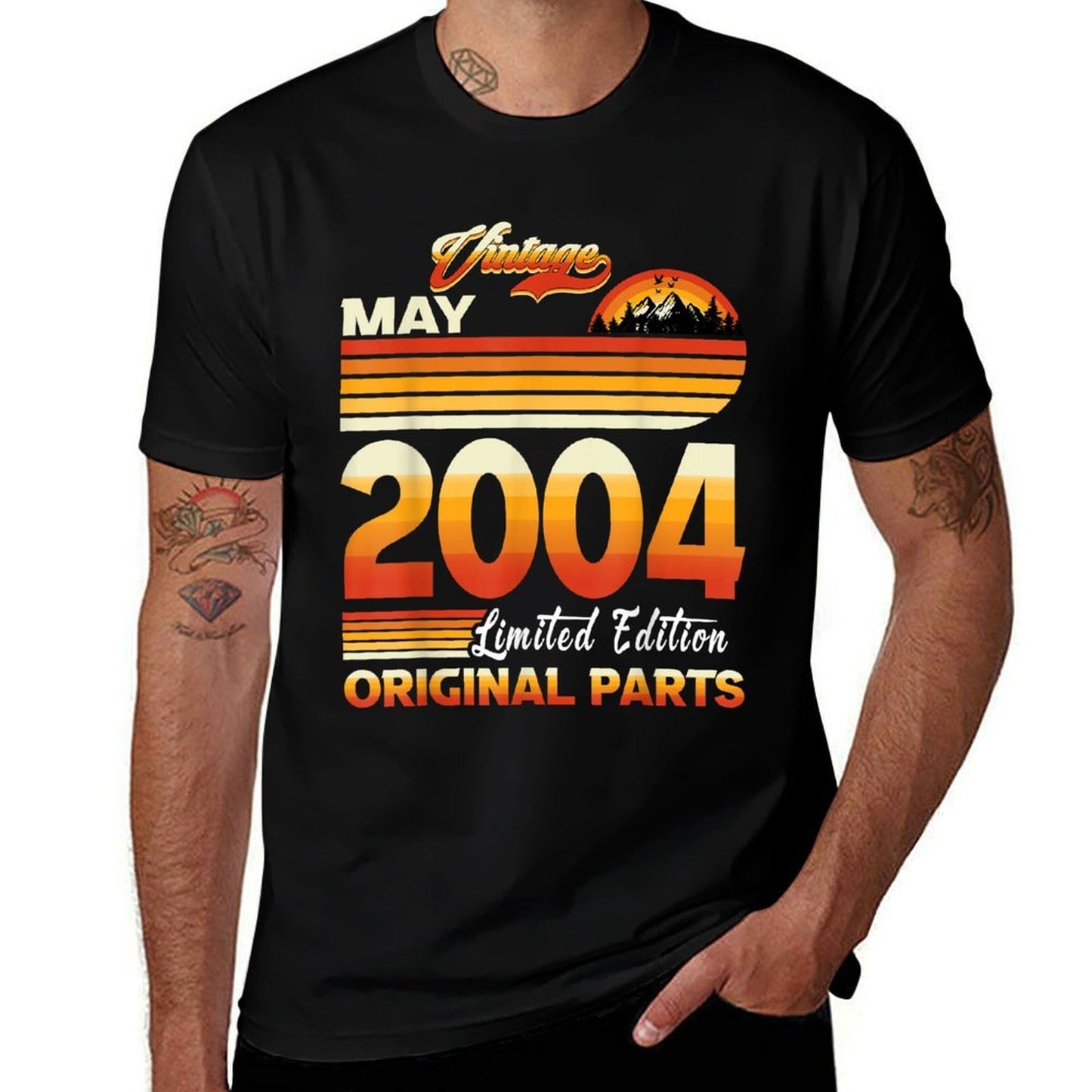 21 Years Old Retro Vintage May 2004 Funny 21st Birthday Soft T-Shirt