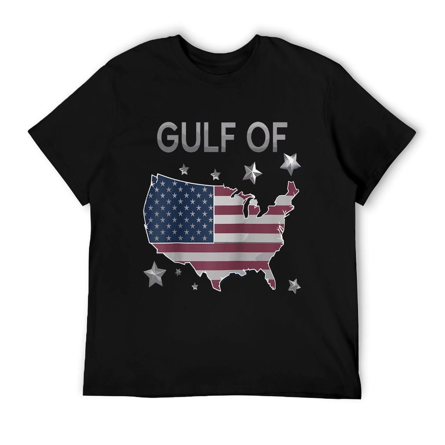 Gulf of United States of America Raglan Baseball Vintage-inspired T-Shirt