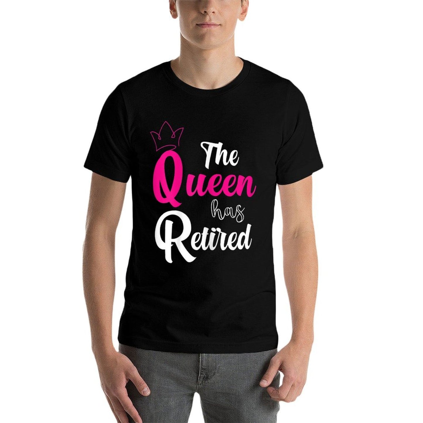 Womens The Queen Has Retired - Womens Retirement Gifts Summer-ready Fabric T-Shirt