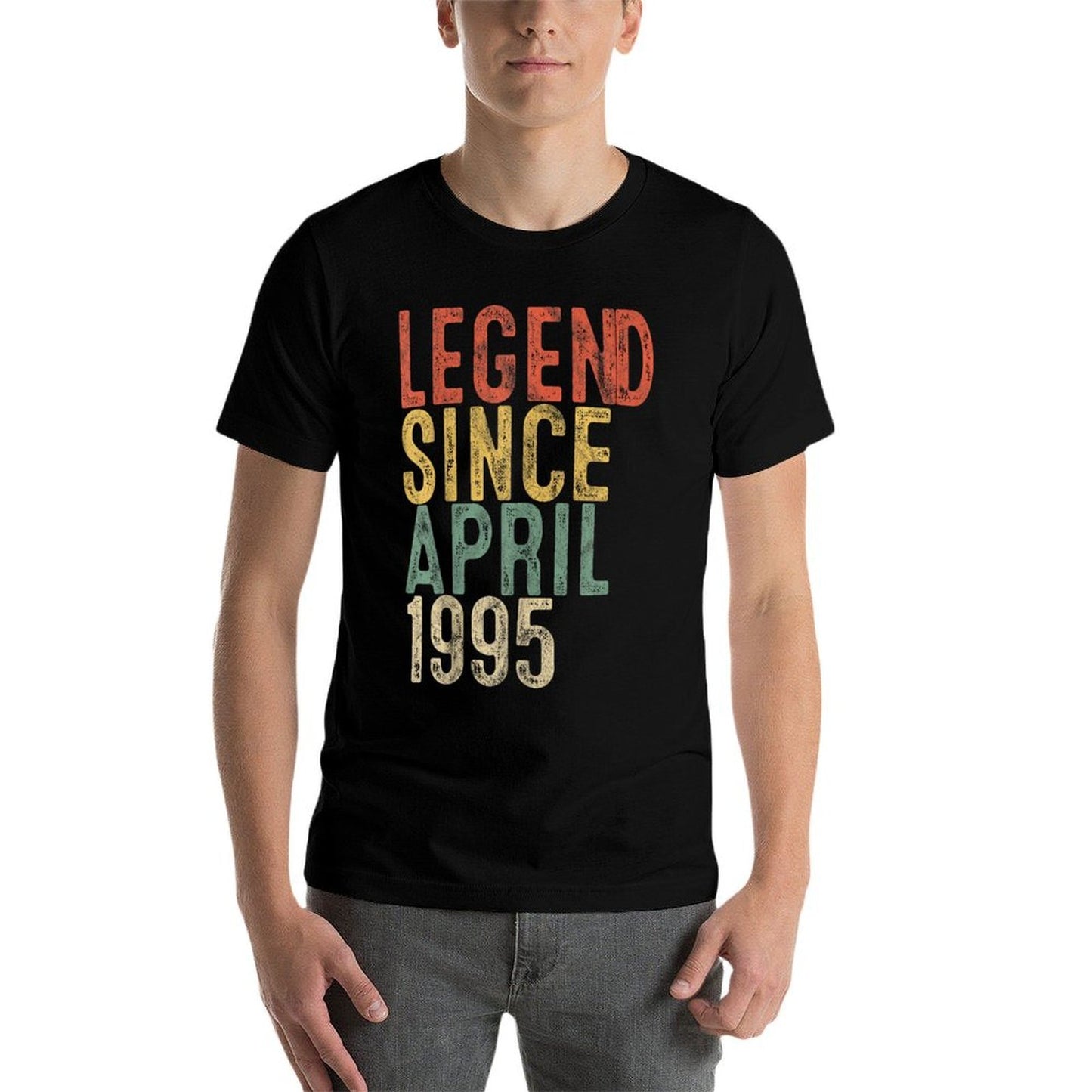 Legend 1995 30th Birthday Gifts for Men Women 30 Year Old Easy-care T-Shirt