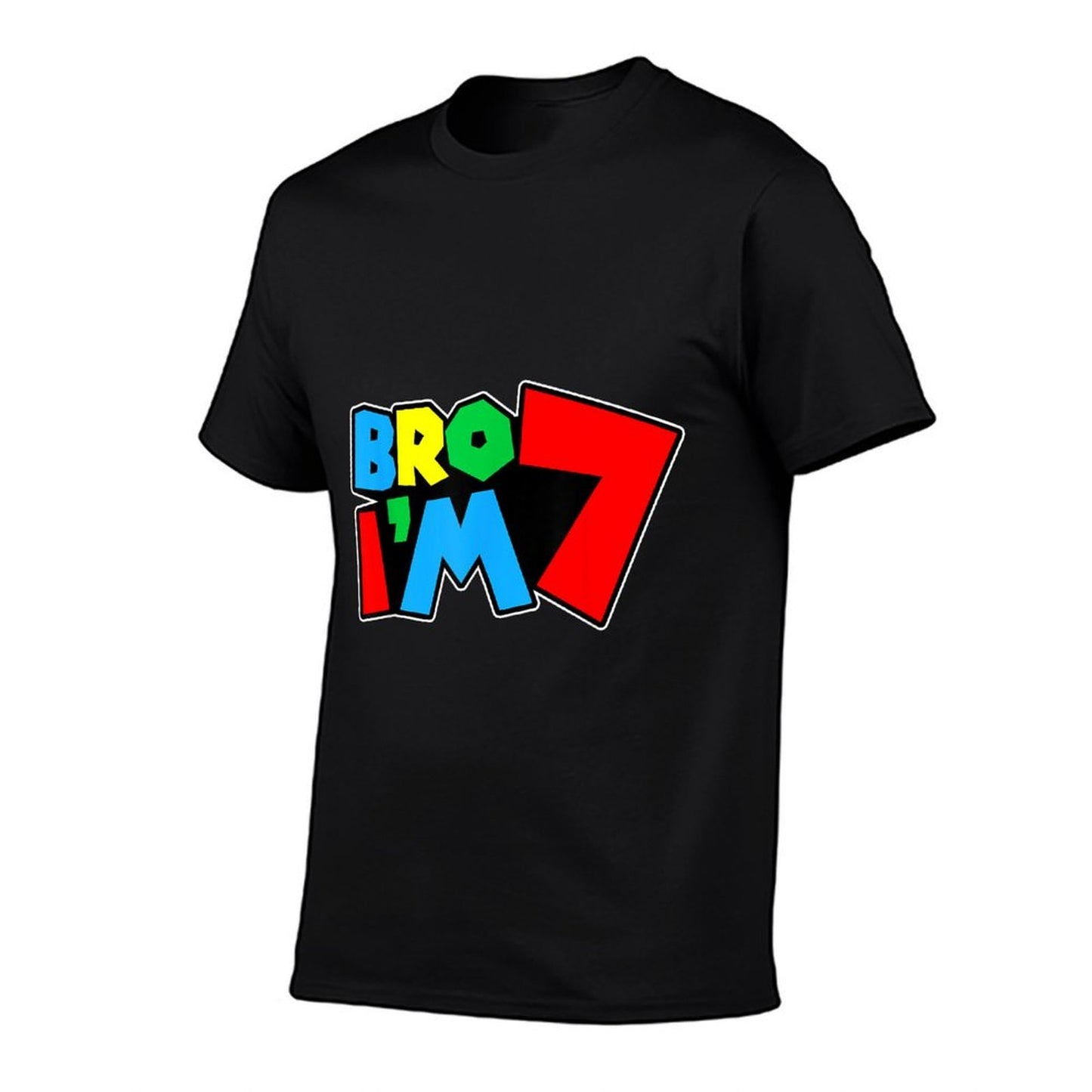 7th Birthday Boy Bro I’m 7 Year Old Video Gamer Seven Bday Graphic-printed T-Shirt