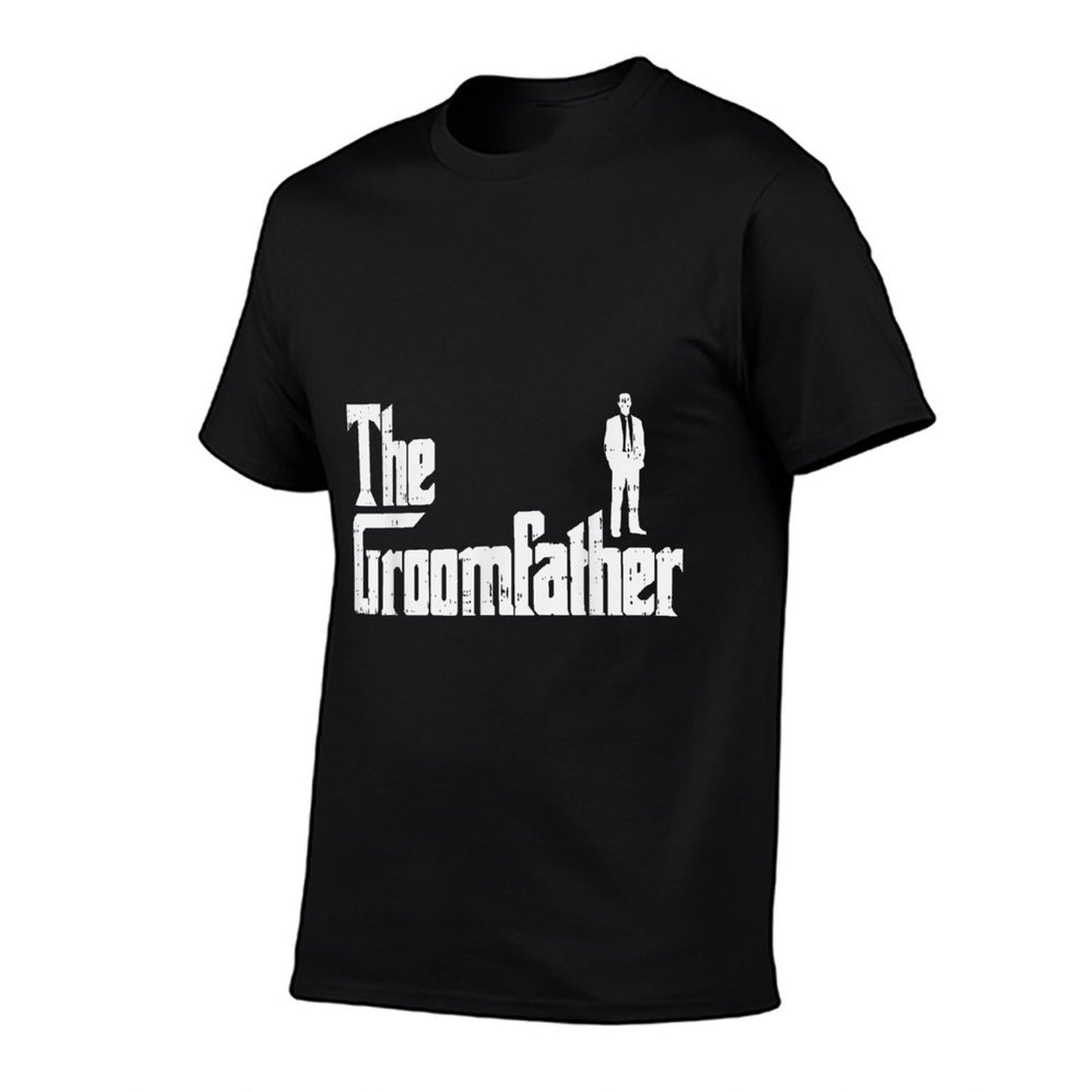 Groom Father Funny Wedding Party Rehearsal Dinner Dad Gift Wrinkle-resistant T-Shirt