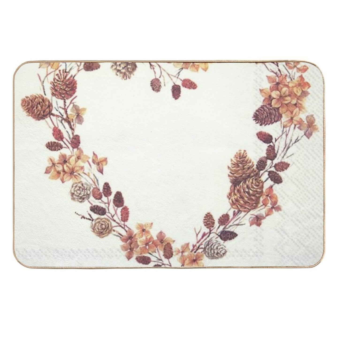 Heart of God. Slip-Resistant Bath Mat